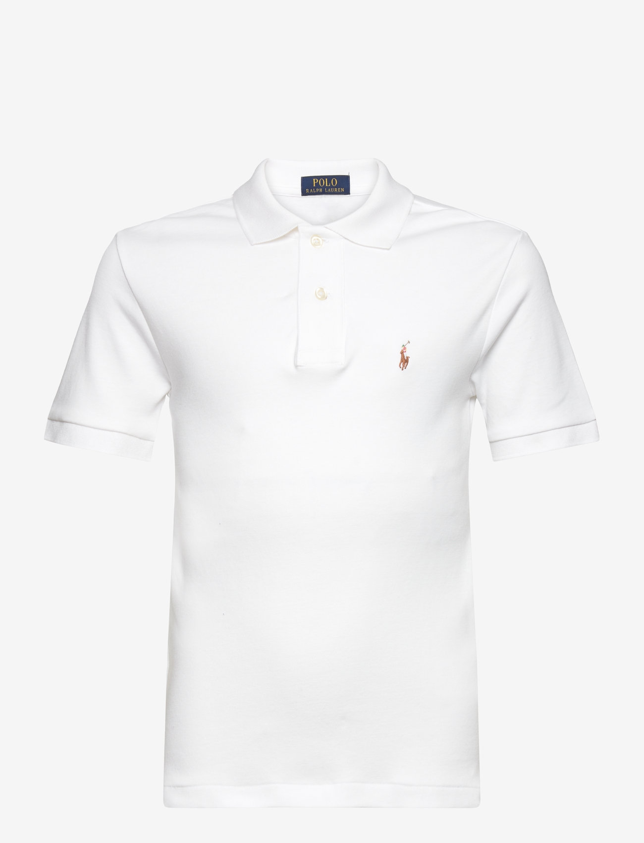 Ralph Lauren Kids - Soft Cotton Polo Shirt - lühikeste varrukatega polod - white - 0