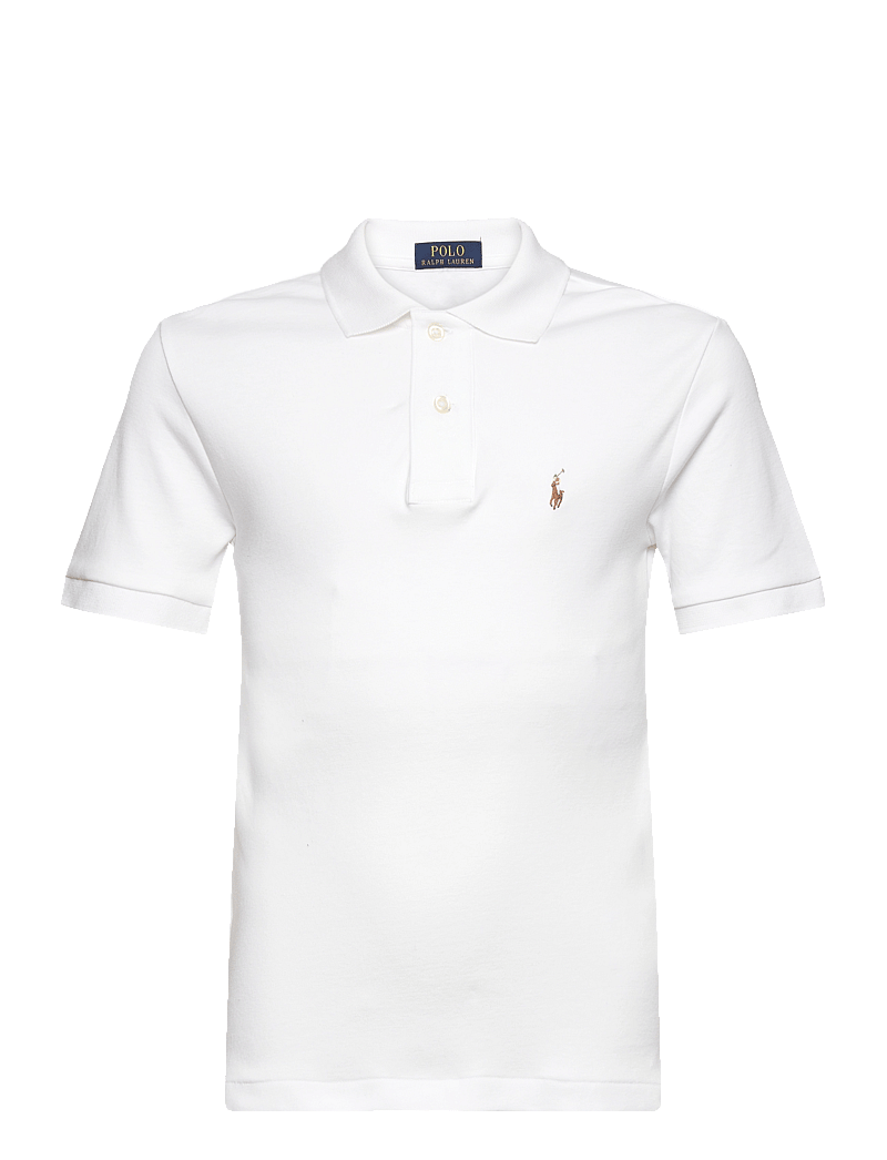 Ralph Lauren Kids - Soft Cotton Polo Shirt - lühikeste varrukatega polod - white - 0