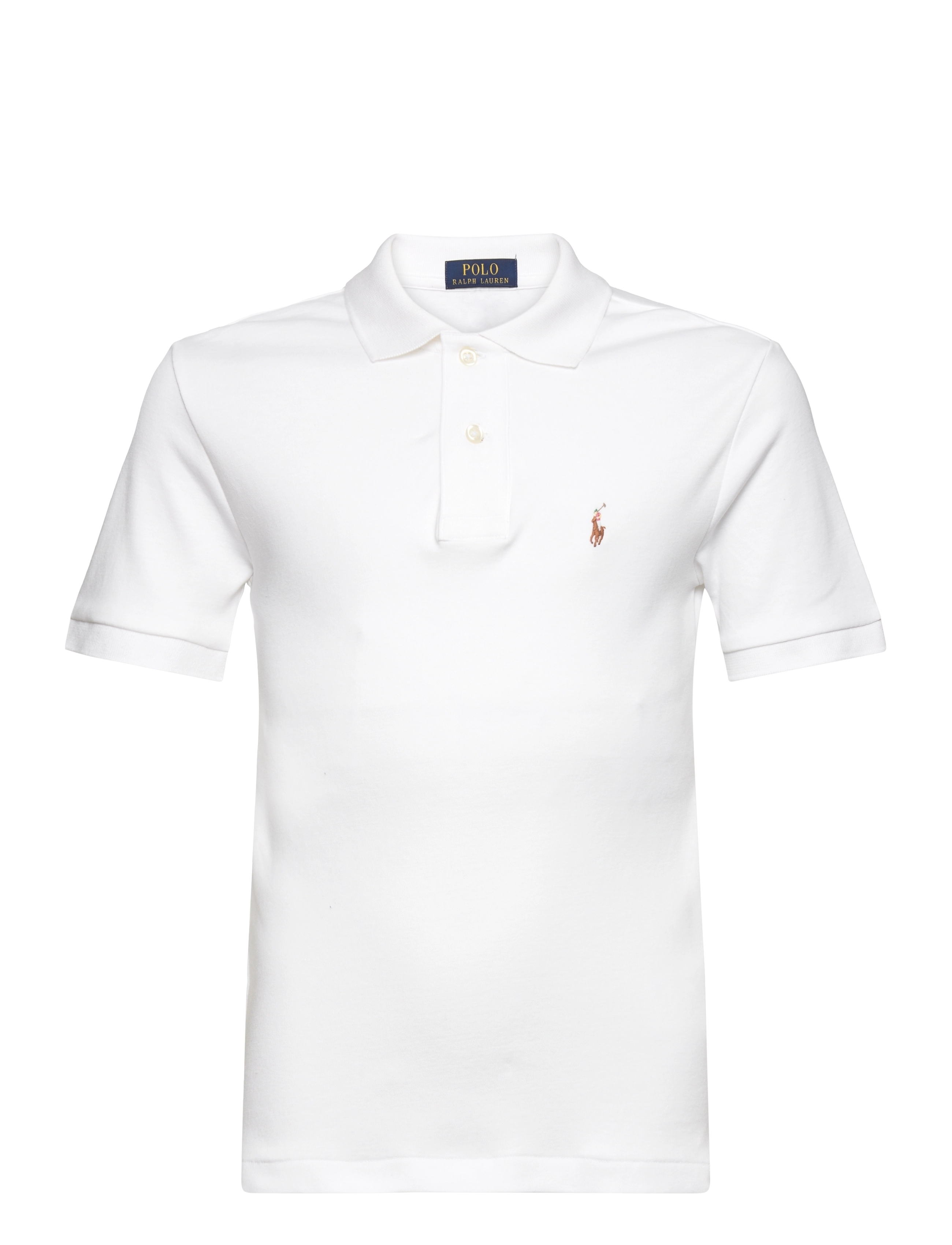 Ralph Lauren Kids 50/1 INTERLOCK-SSKCMULTPPM1-KN-PSH - Overdele - WHITE / white