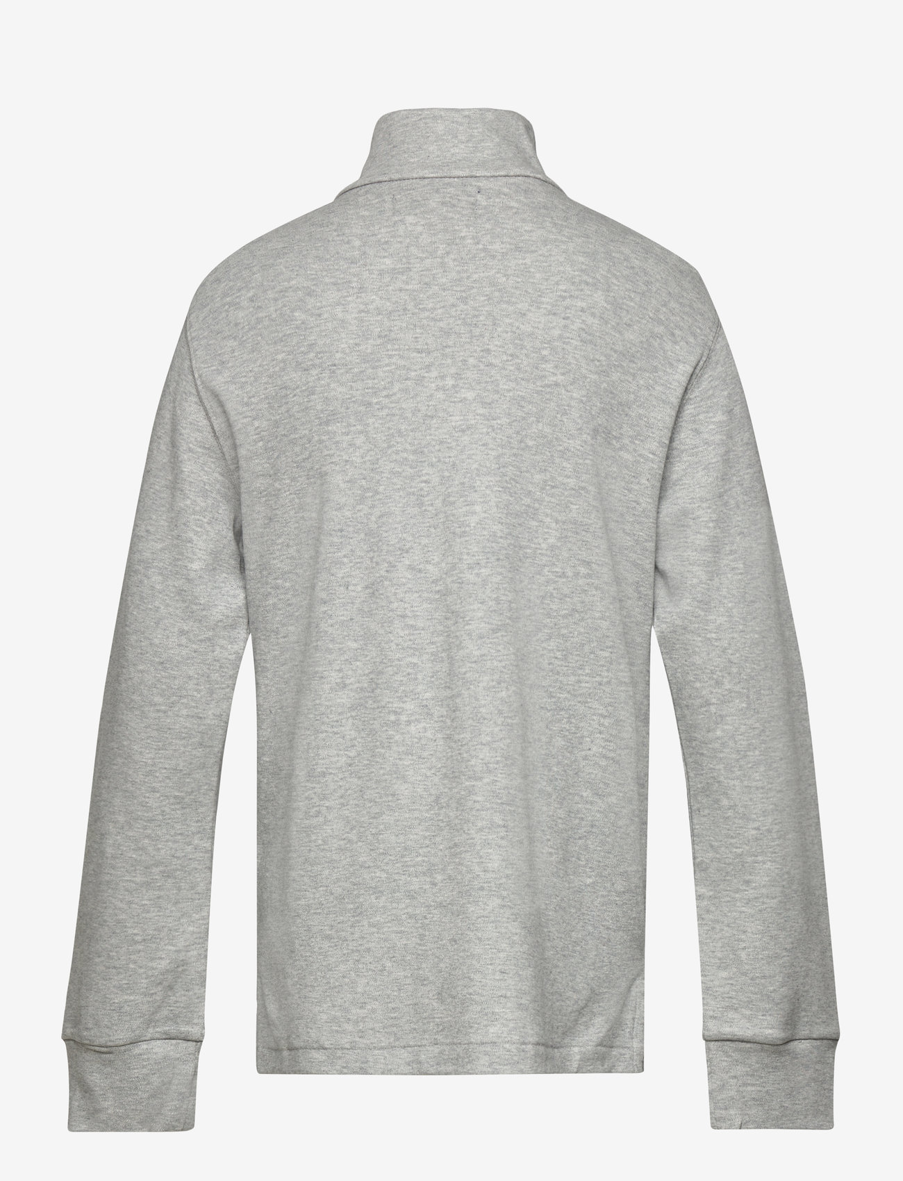 Ralph Lauren Kids - Cotton Interlock Quarter-Zip Pullover - andover heather - 1