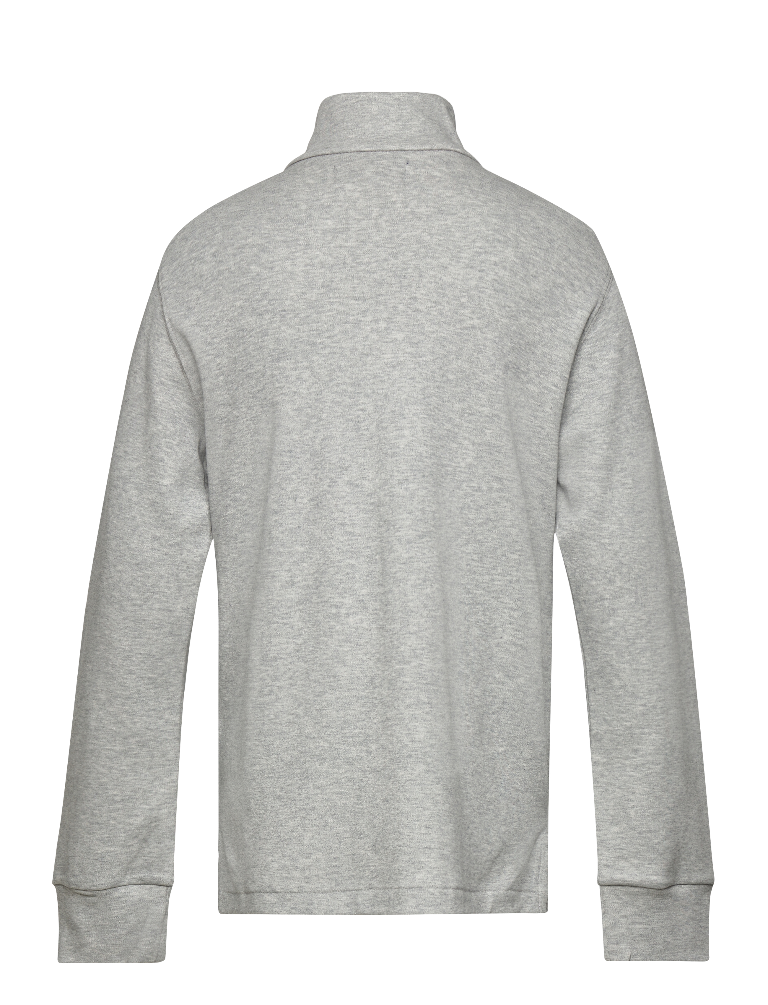 Ralph Lauren Kids - Cotton Interlock Quarter-Zip Pullover - andover heather - 1