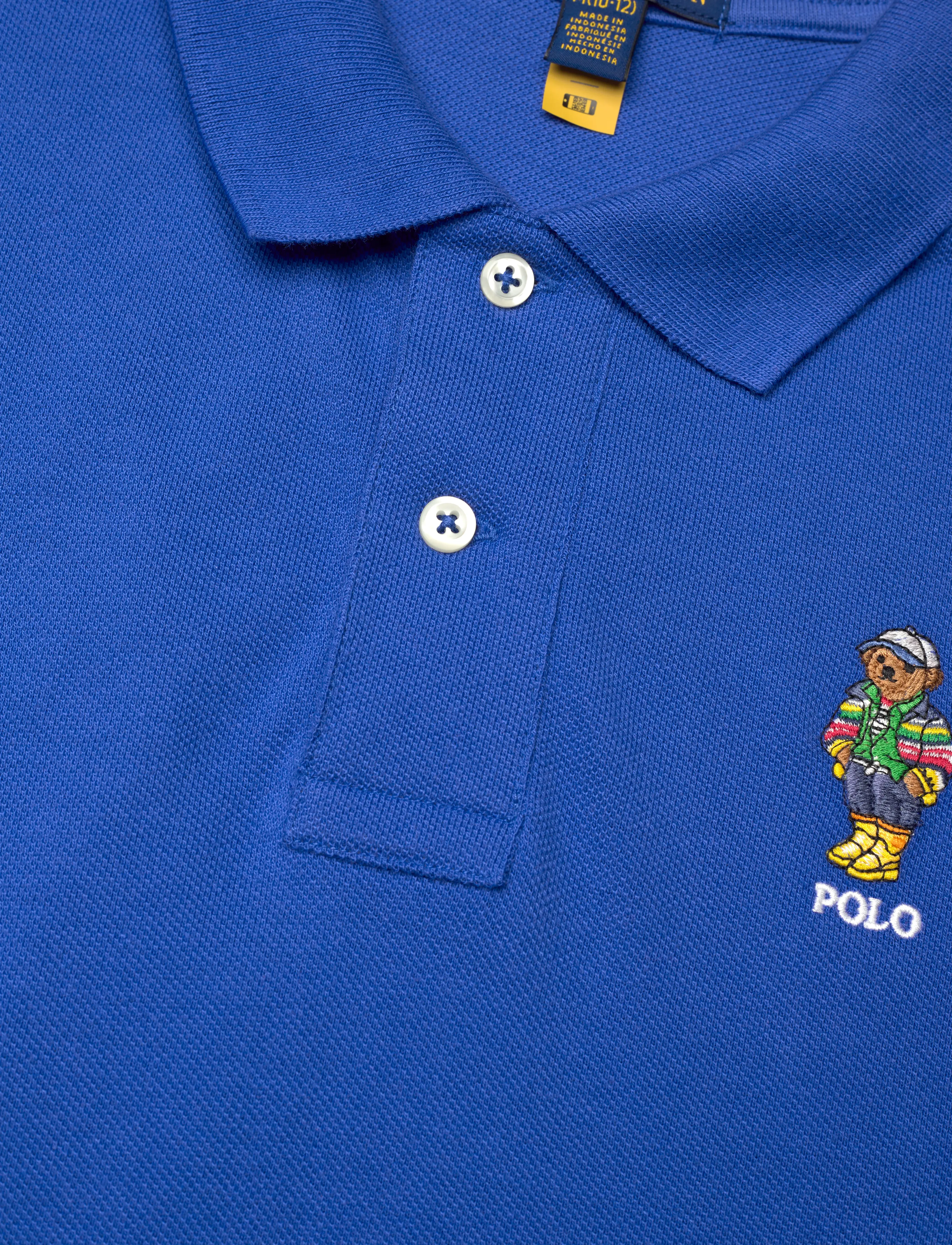 Ralph Lauren Kids - 20/1 MESH-SS KC-KN-PSH - cr24 bear travel - 2