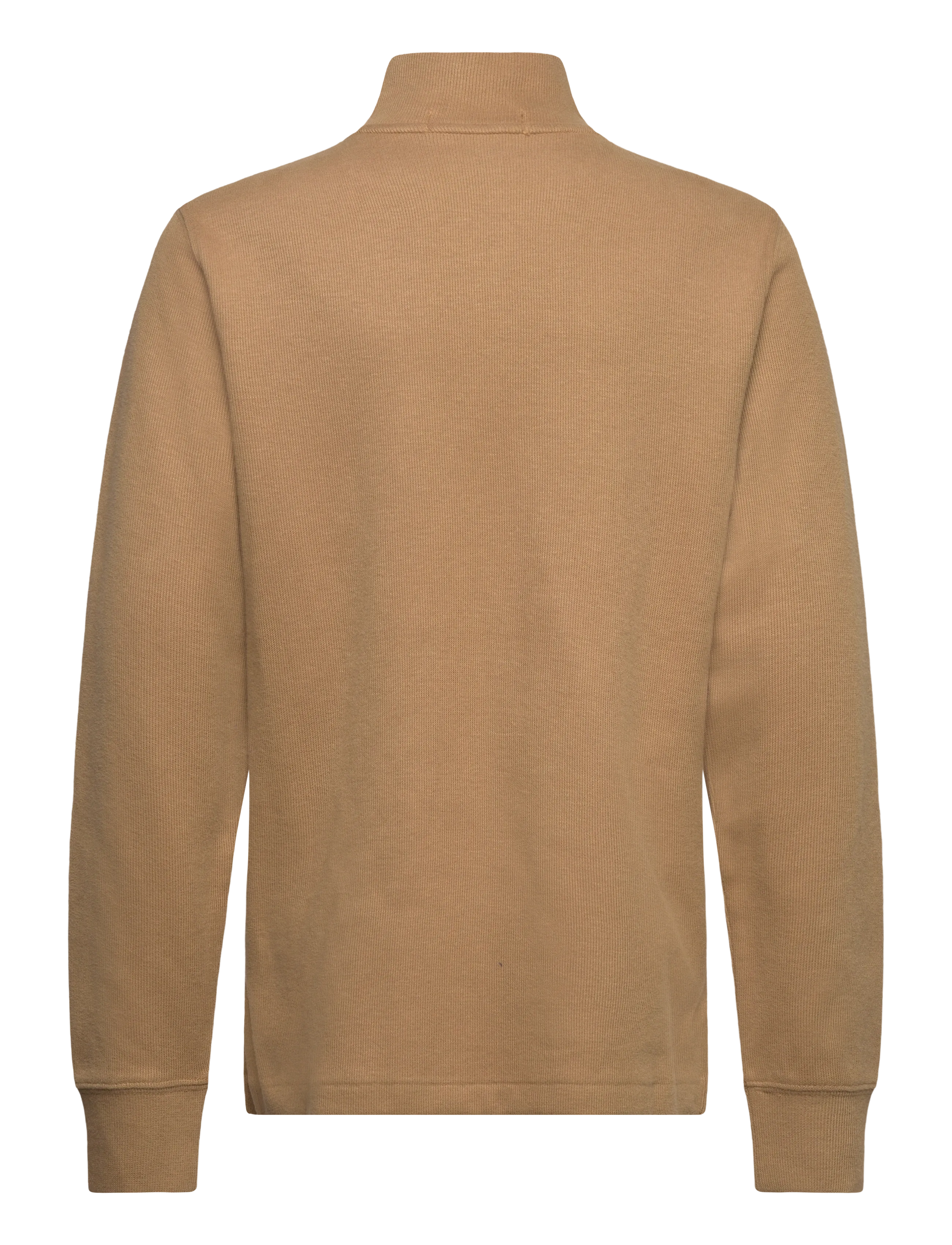 Ralph Lauren Kids - Estate-Rib Quarter-Zip Pullover - camel/c8970 - 2