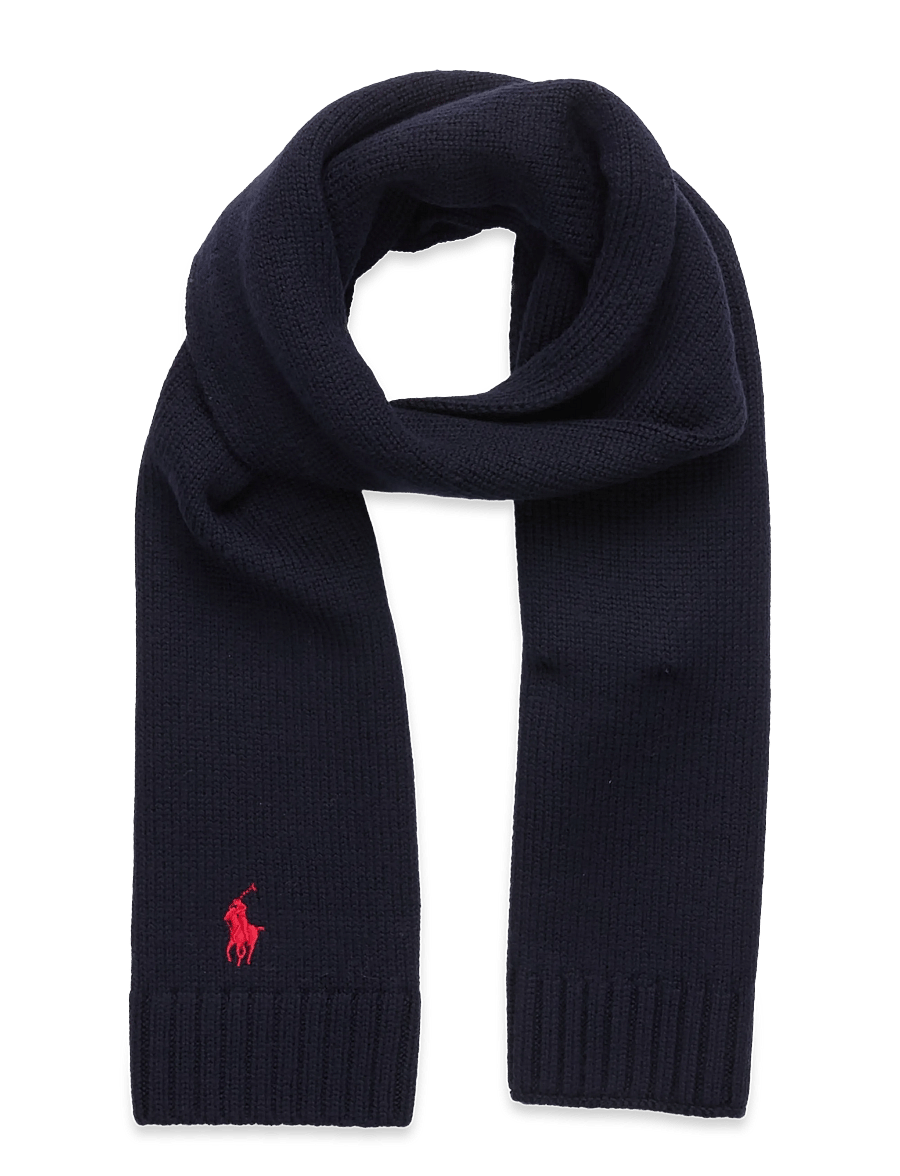 Ralph Lauren Kids - 2/30 MERINO WL RWS-SCARF-AC-SCF - winteraccessoires - rl navy - 0