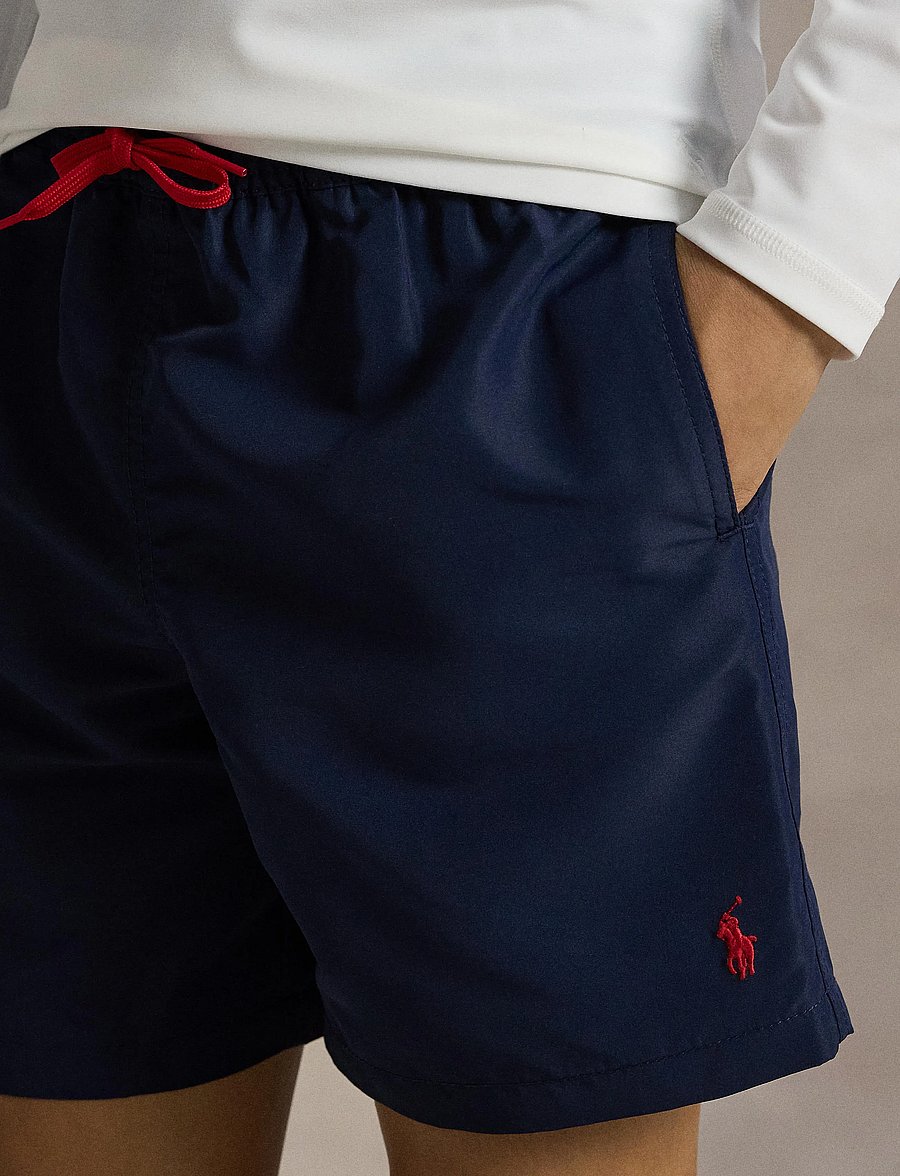Ralph Lauren Kids - RECYCLED POLYESTER-TRAVLR SHORT-SW- - ujumispüksid - newport navy - 3