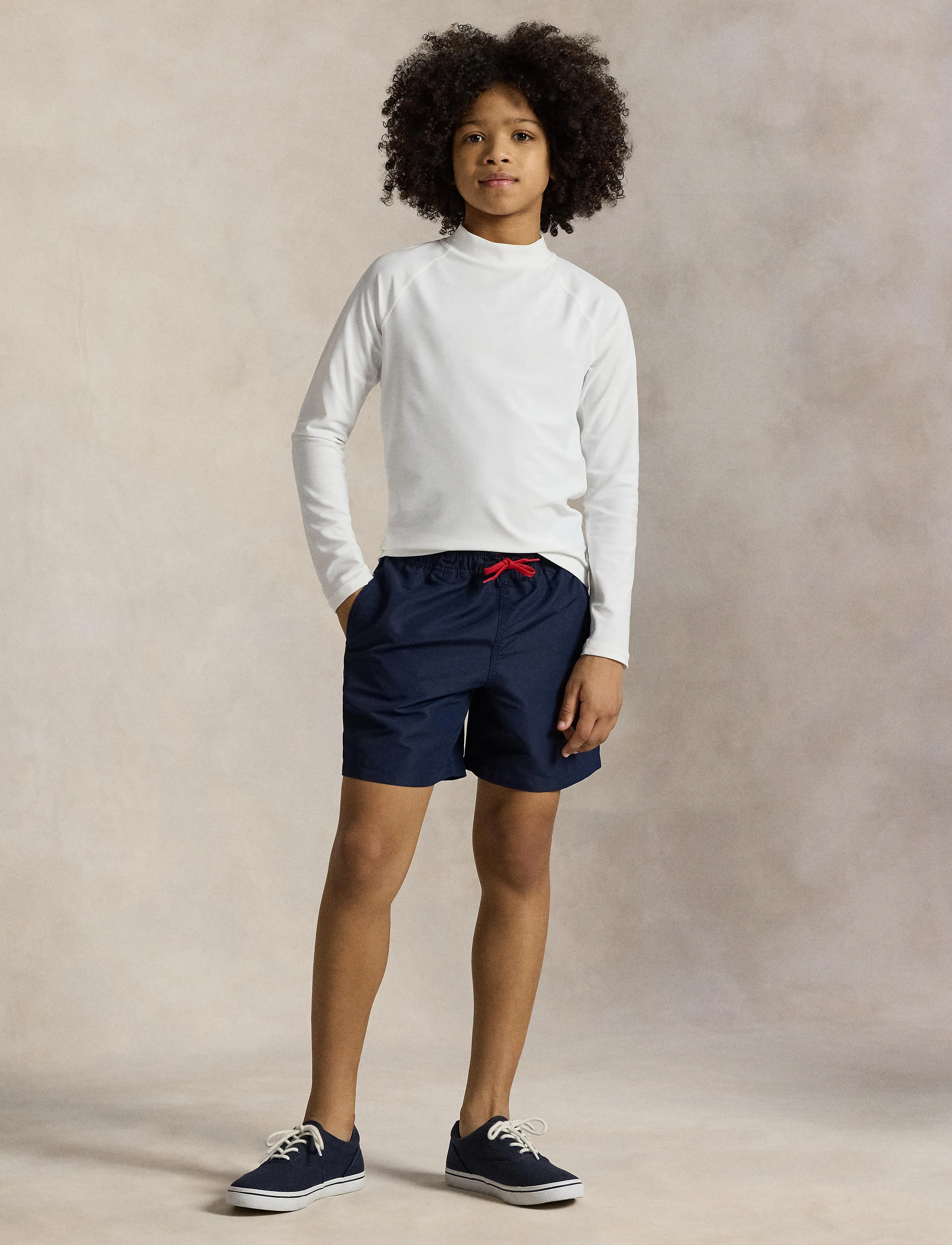 Ralph Lauren Kids RECYCLED POLYESTER-TRAVLR SHORT-SW- - Badetøj - NEWPORT NAVY / navy