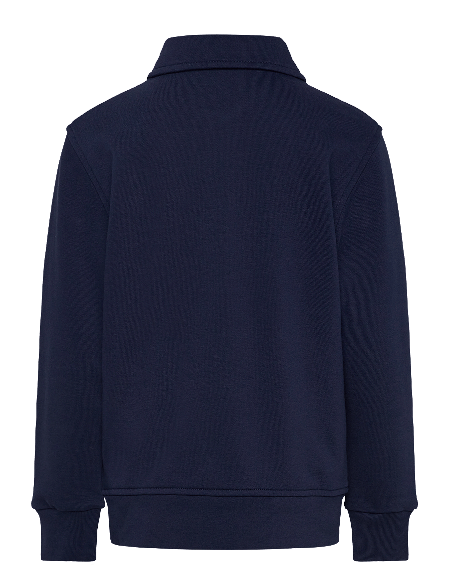 Ralph Lauren Kids - French Terry Collared Sweatshirt - newport navy/c173 - 1