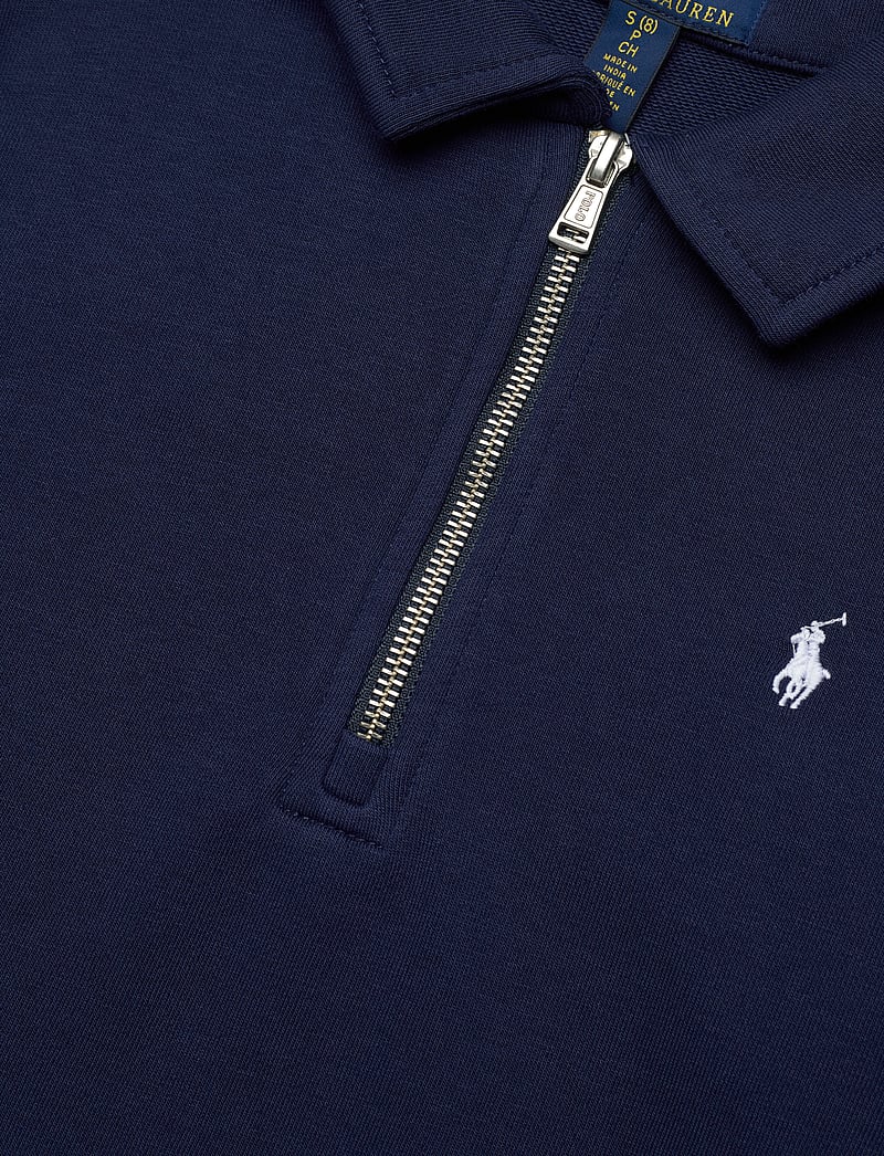 Ralph Lauren Kids - French Terry Collared Sweatshirt - langärmelig poloshirt - newport navy/c173 - 2