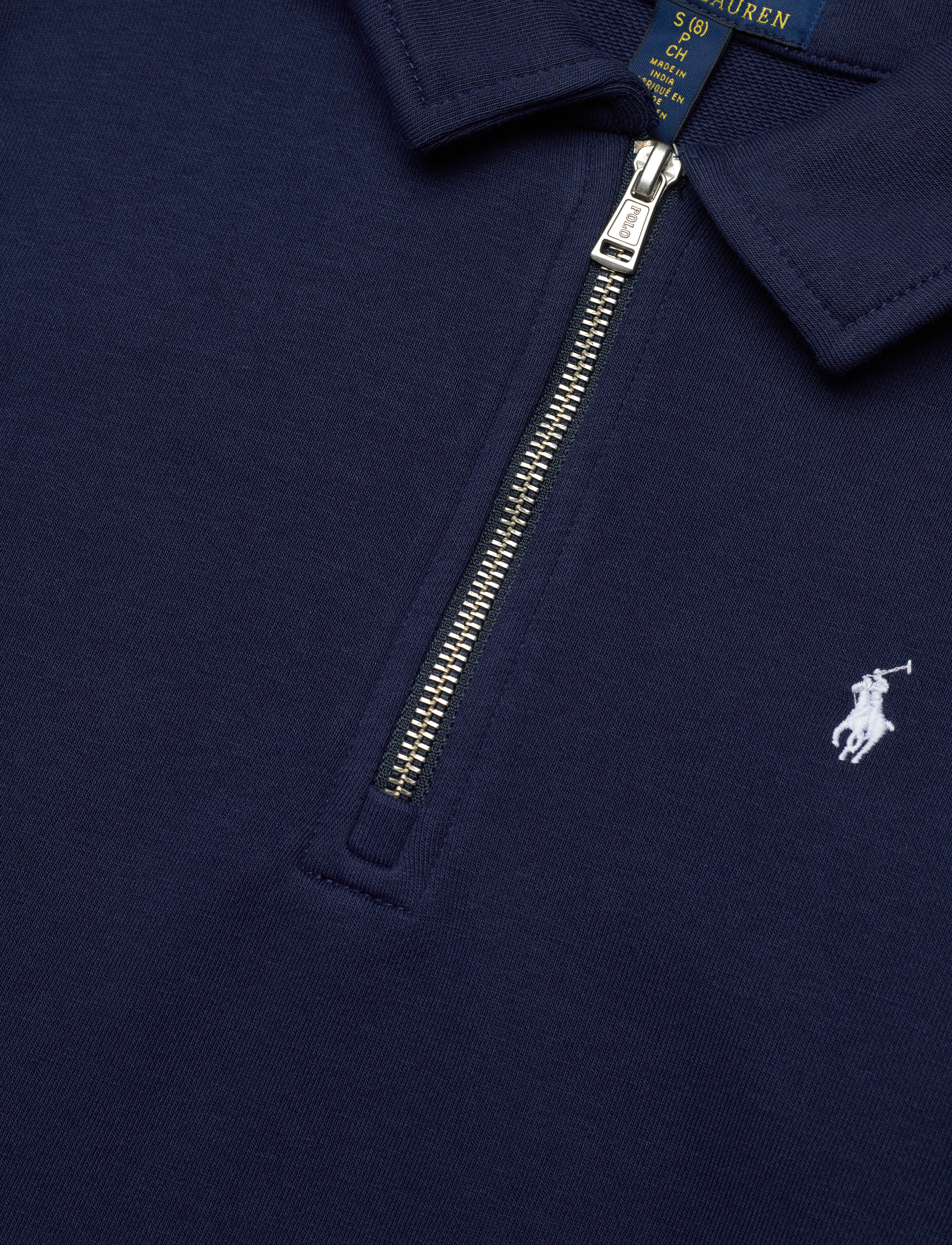 Ralph Lauren Kids - French Terry Collared Sweatshirt - newport navy/c173 - 2