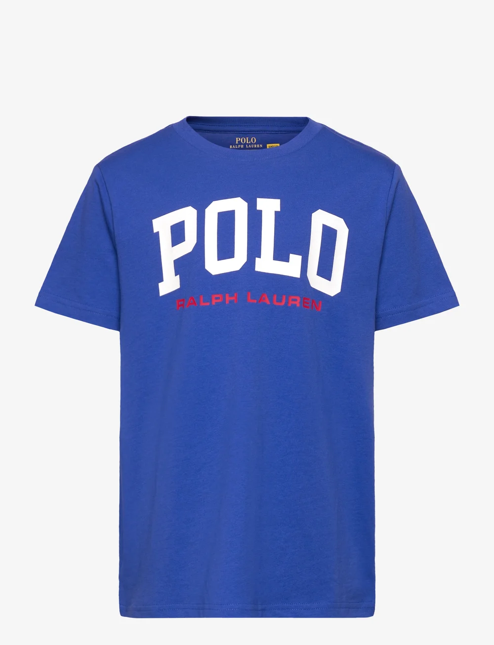 Ralph Lauren Kids - Logo Cotton Jersey Tee - kortærmede t-shirts - travel blue - 0