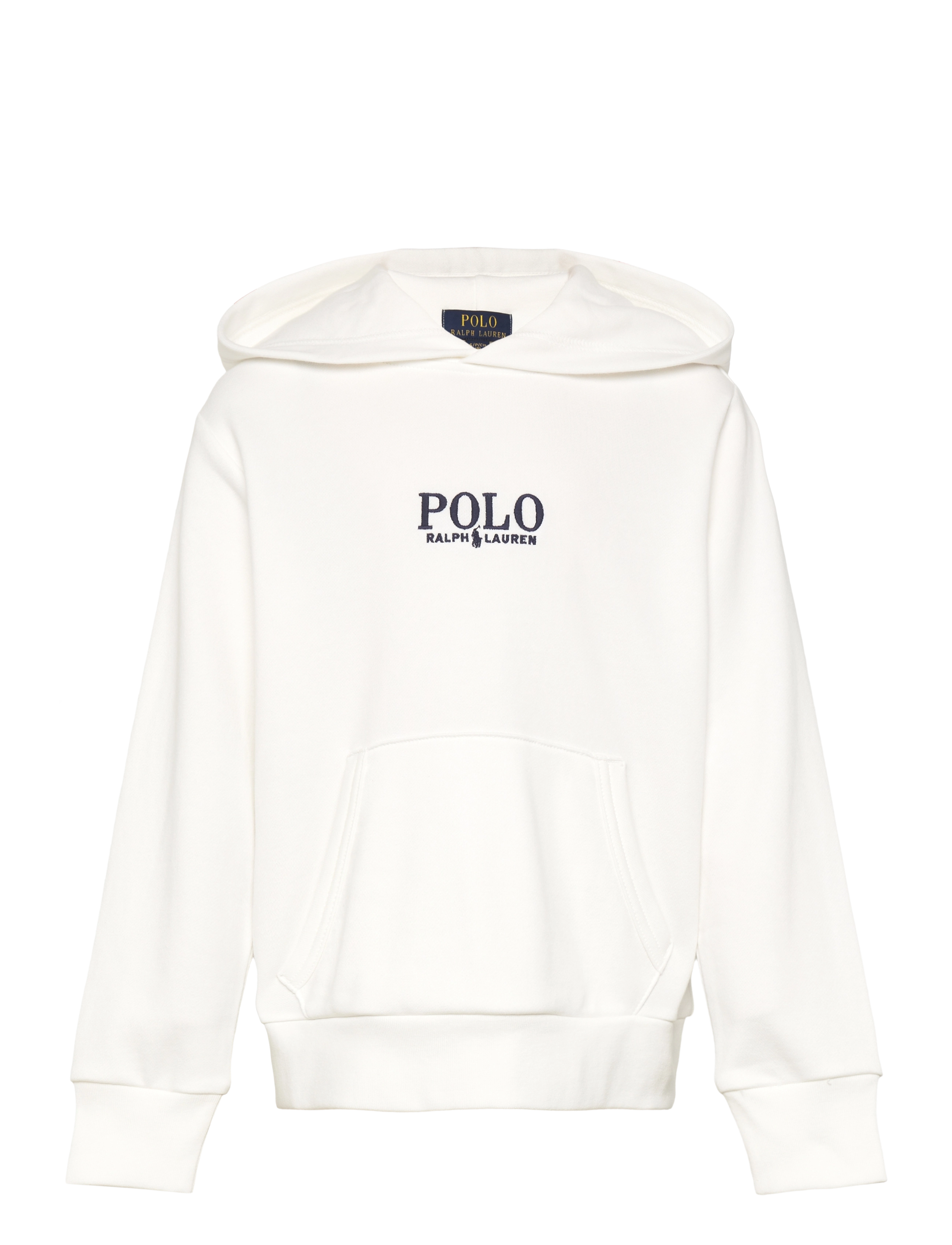 Logo French Terry Hoodie - PAPER WHITE