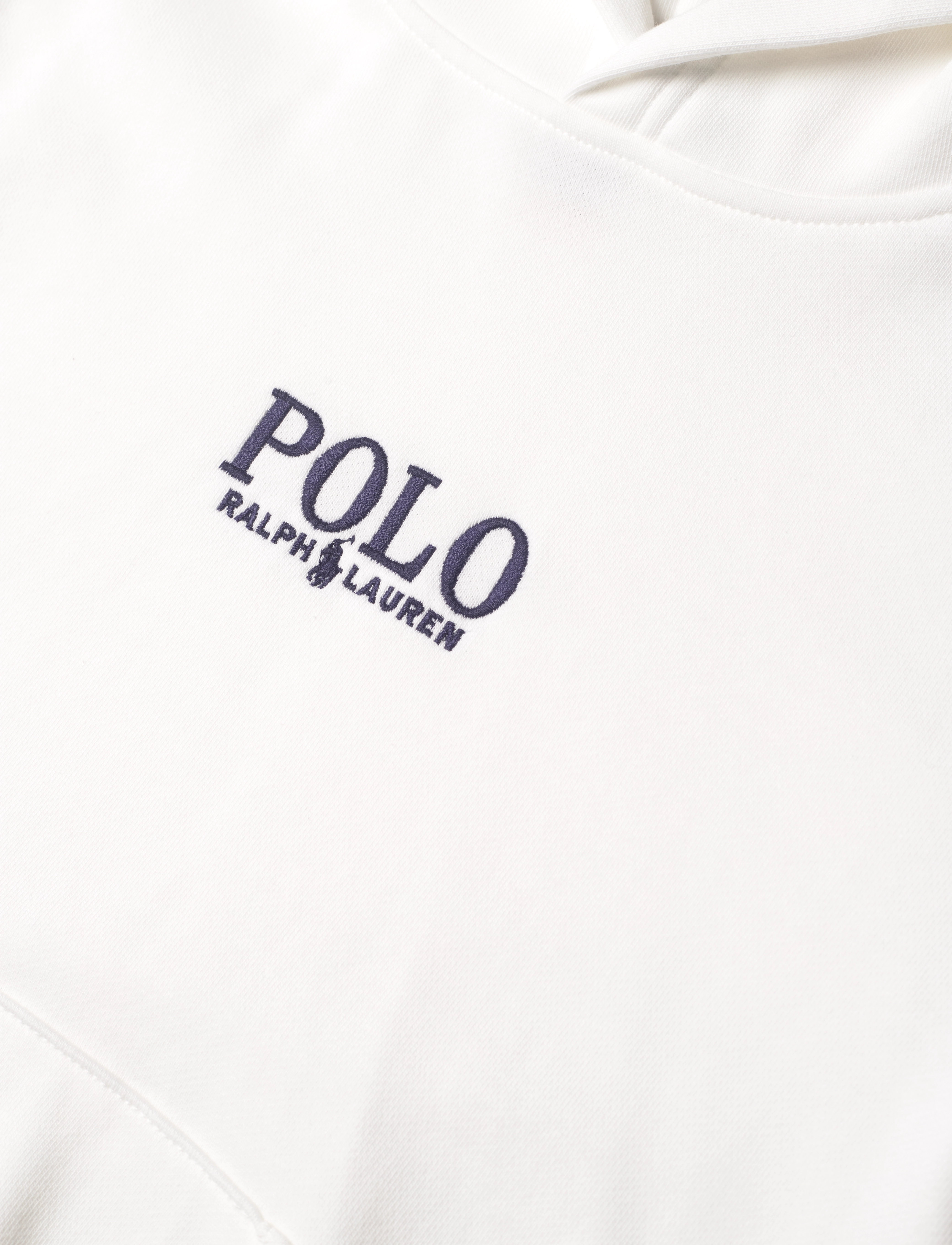 Ralph Lauren Kids - EASY FRENCH TERRY-PO HOOD-KN-SWS - paper white - 2