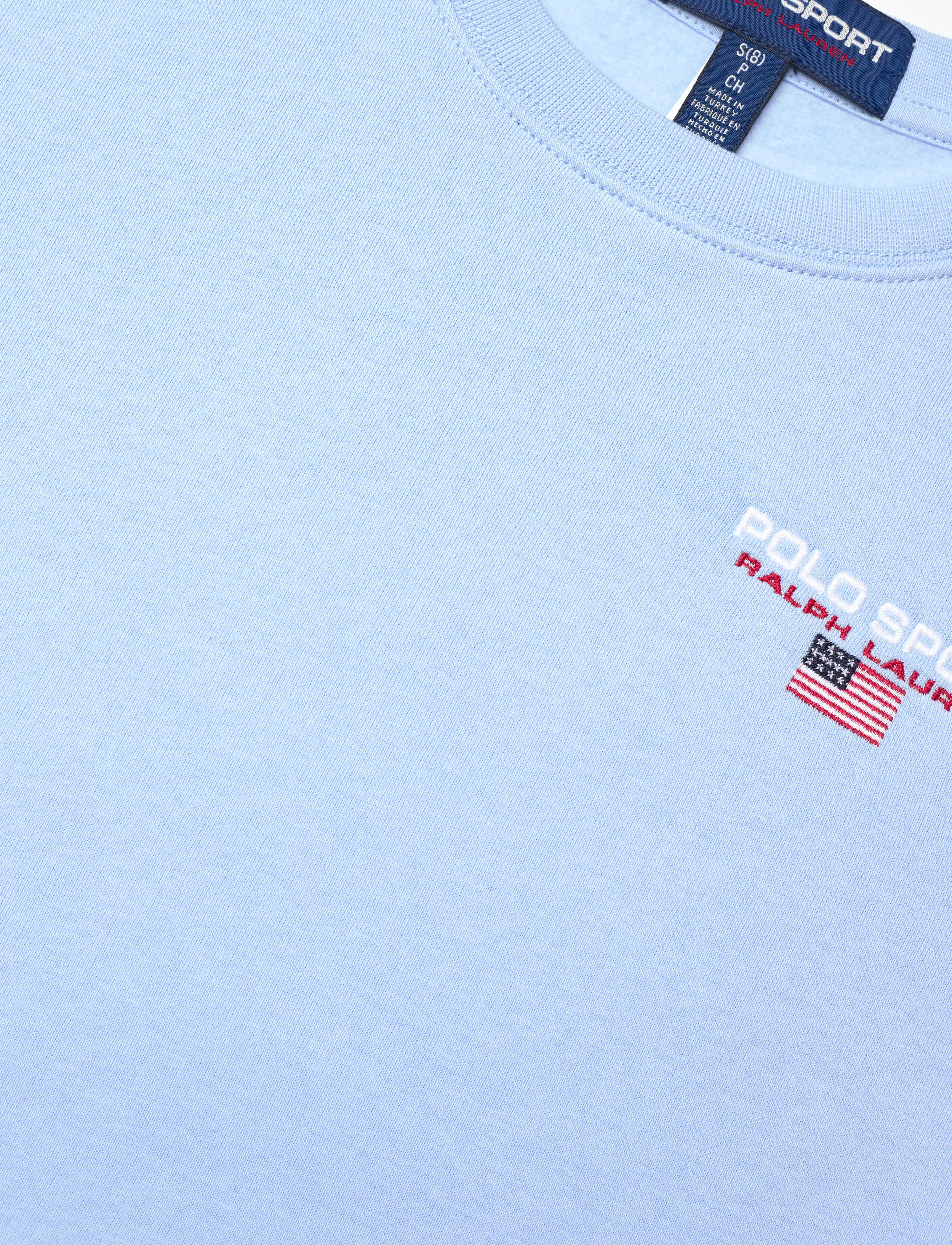 Ralph Lauren Kids - GRAPHIC FLEECE-LS CN-KN-SWS - bluebell - 2