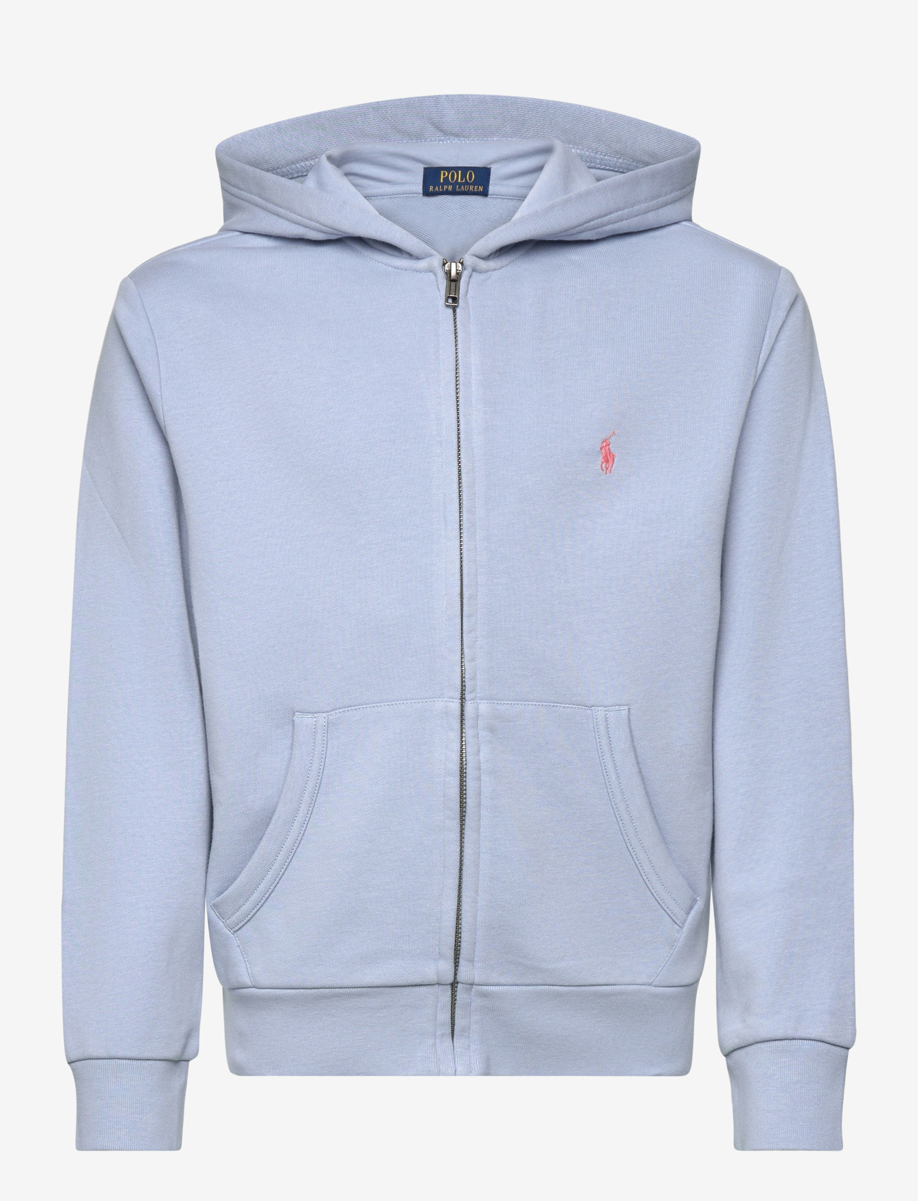 Ralph Lauren Kids - French Terry Full-Zip Hoodie - hættetrøjer - estate blue - 0