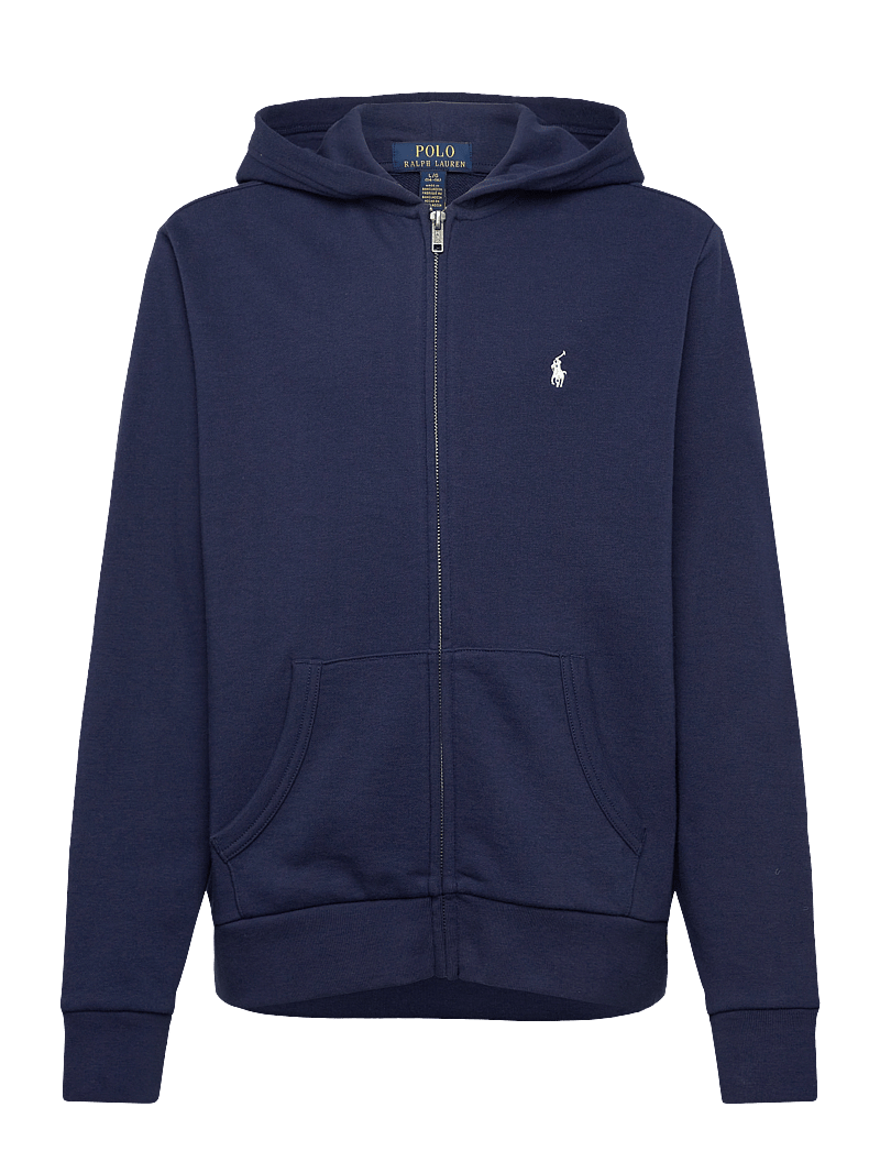 Ralph Lauren Kids - French Terry Full-Zip Hoodie - kapuutsiga dressipluusid - newport navy/c173 - 0