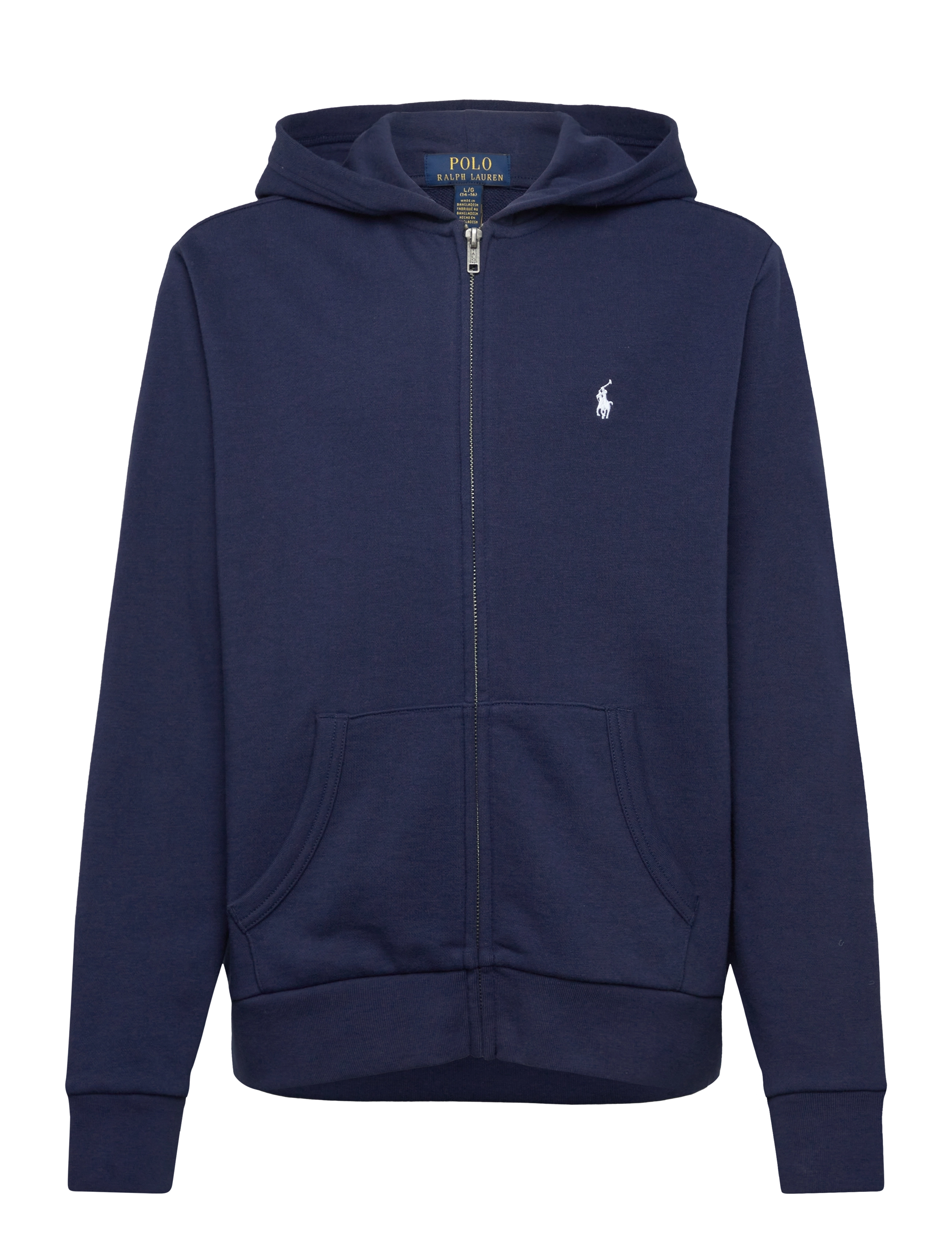 Ralph Lauren Kids French Terry Full-Zip Hoodie - 4 for 3 - NEWPORT NAVY/C173 / navy