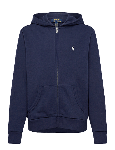 French Terry Full-Zip Hoodie - HæTtetrøJer