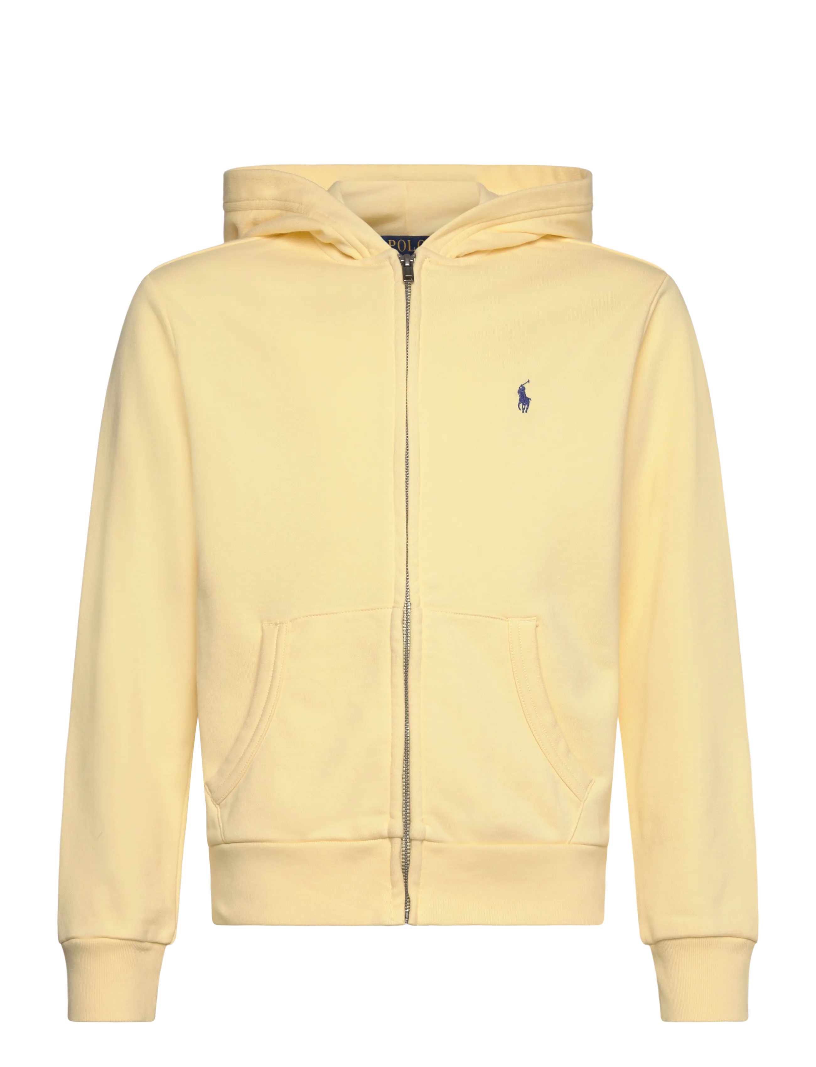 Ralph Lauren Kids French Terry Full-Zip Hoodie - Sweatshirts & Hættetrøjer - T-BIRD YELLOW / yellow