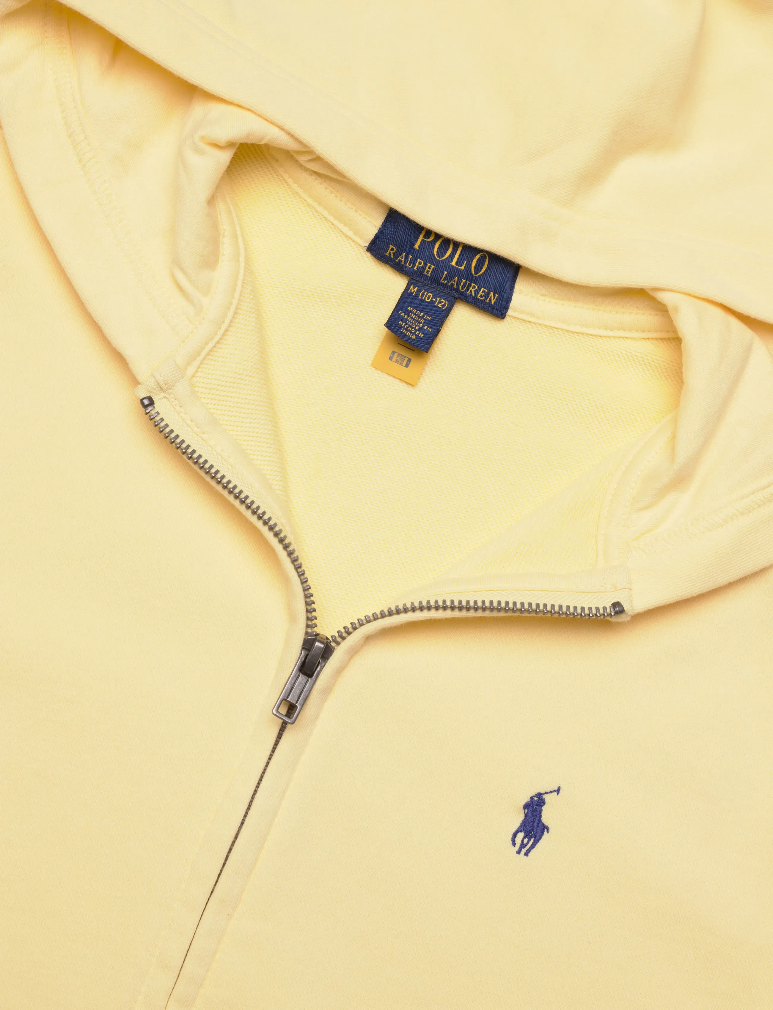 Ralph Lauren Kids - French Terry Full-Zip Hoodie - hættetrøjer - t-bird yellow - 2