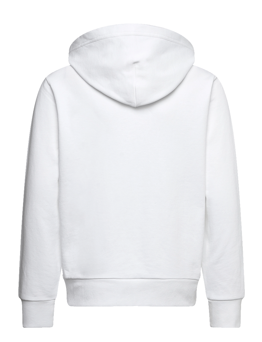Ralph Lauren Kids - French Terry Full-Zip Hoodie - kapuutsiga pusad - white/c7927 - 1