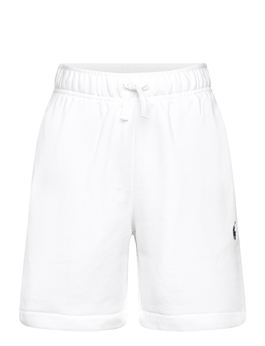 Ralph Lauren Kids - French Terry Drawstring Short - collegeshortsit - white/c7927 - 0