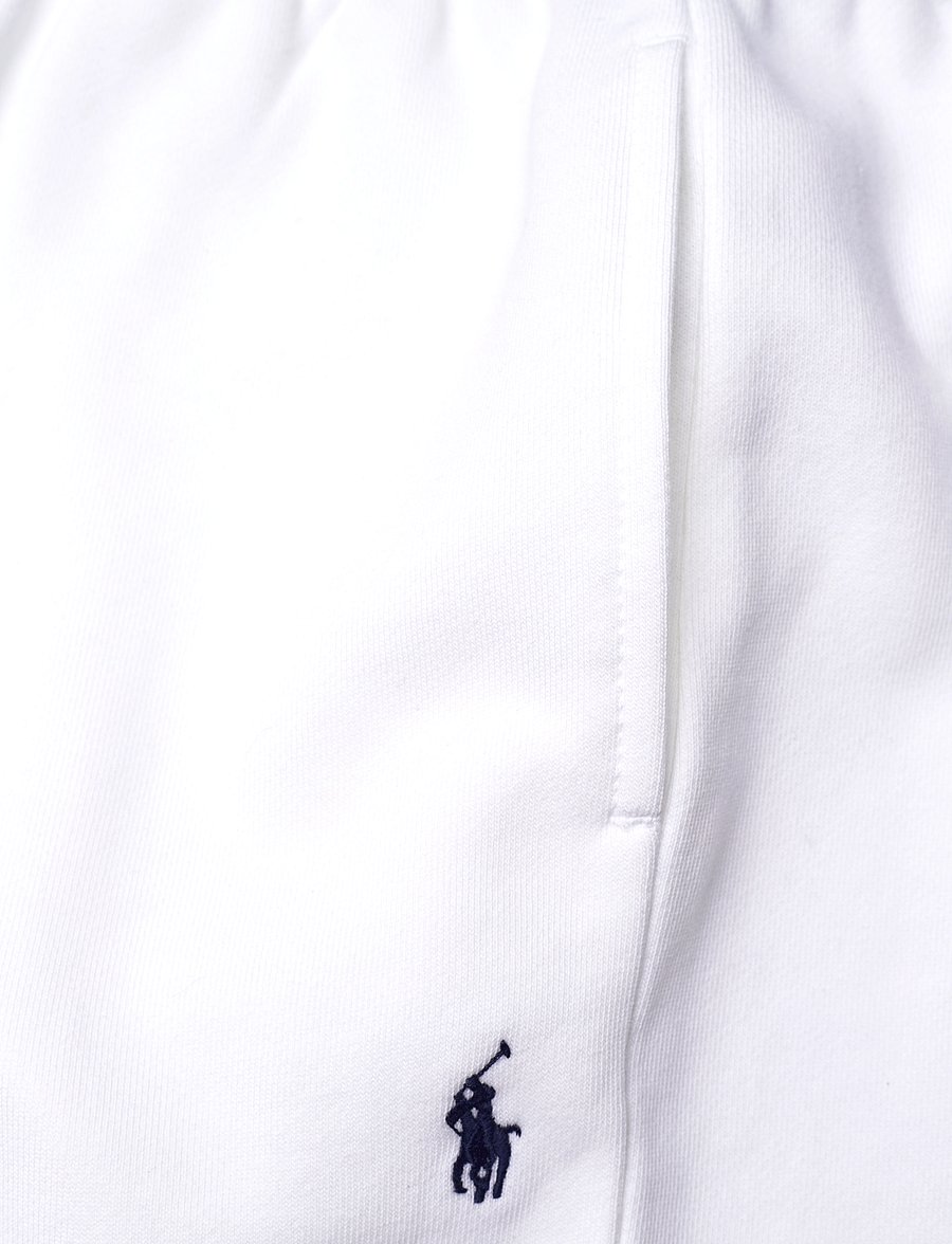 Ralph Lauren Kids - French Terry Drawstring Short - collegeshortsit - white/c7927 - 2