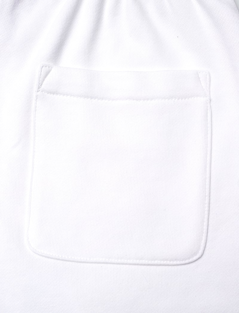 Ralph Lauren Kids - French Terry Drawstring Short - sweatshorts - white/c7927 - 4