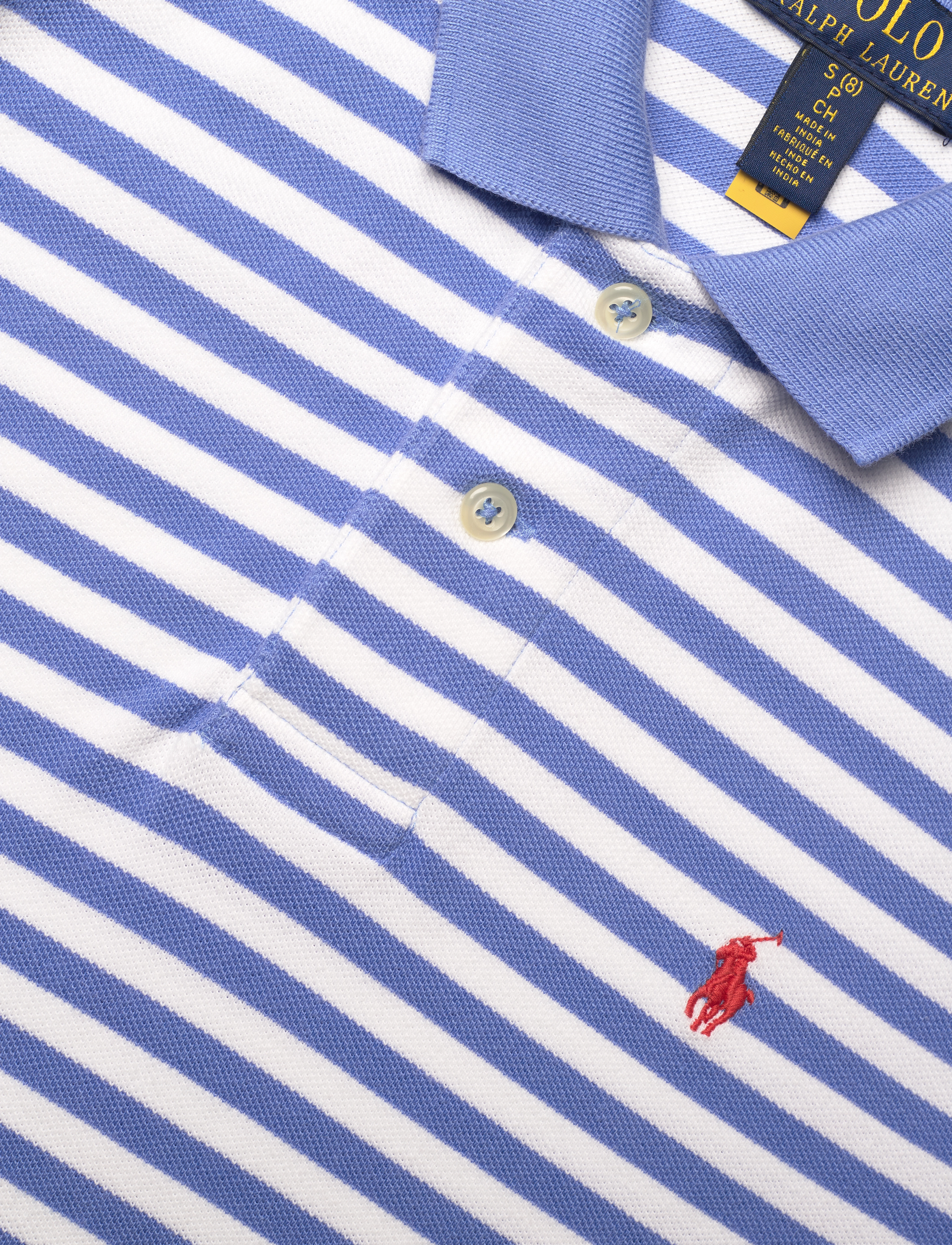 Ralph Lauren Kids - Y/D 20/1 MESH-SS KC-TP-KNT - harbor island blu - 2