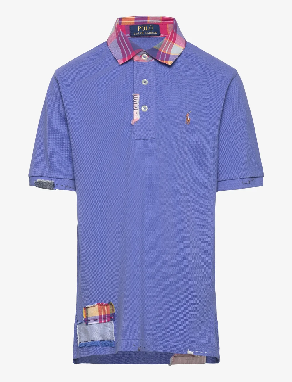 Ralph Lauren Kids - 20/1 MESH-SS KC WOVEN-KN-PSH - short-sleeved polos - scottsdale blue - 0