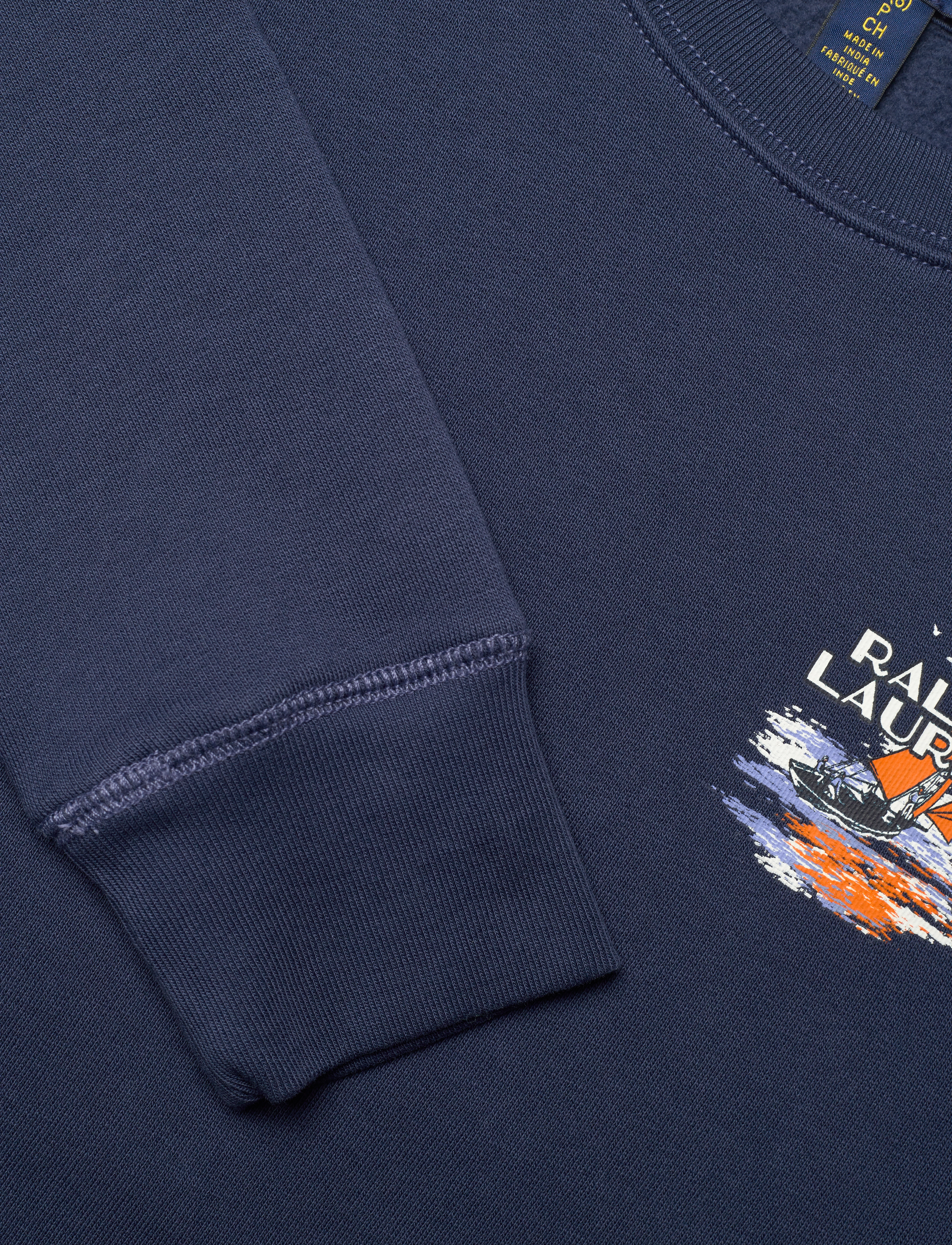 Ralph Lauren Kids - SEASONAL FLEECE-PO CN-KN-SWS - rustic navy - 2