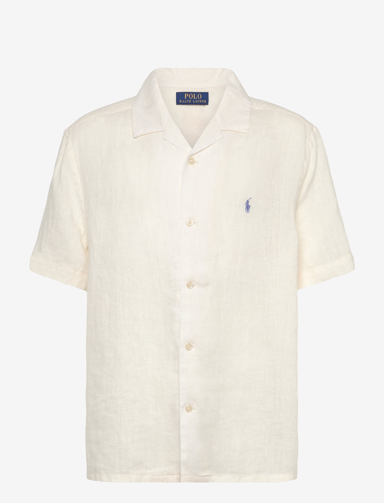 Ralph Lauren Kids - Linen Camp Shirt - short-sleeved shirts - nevis - 0