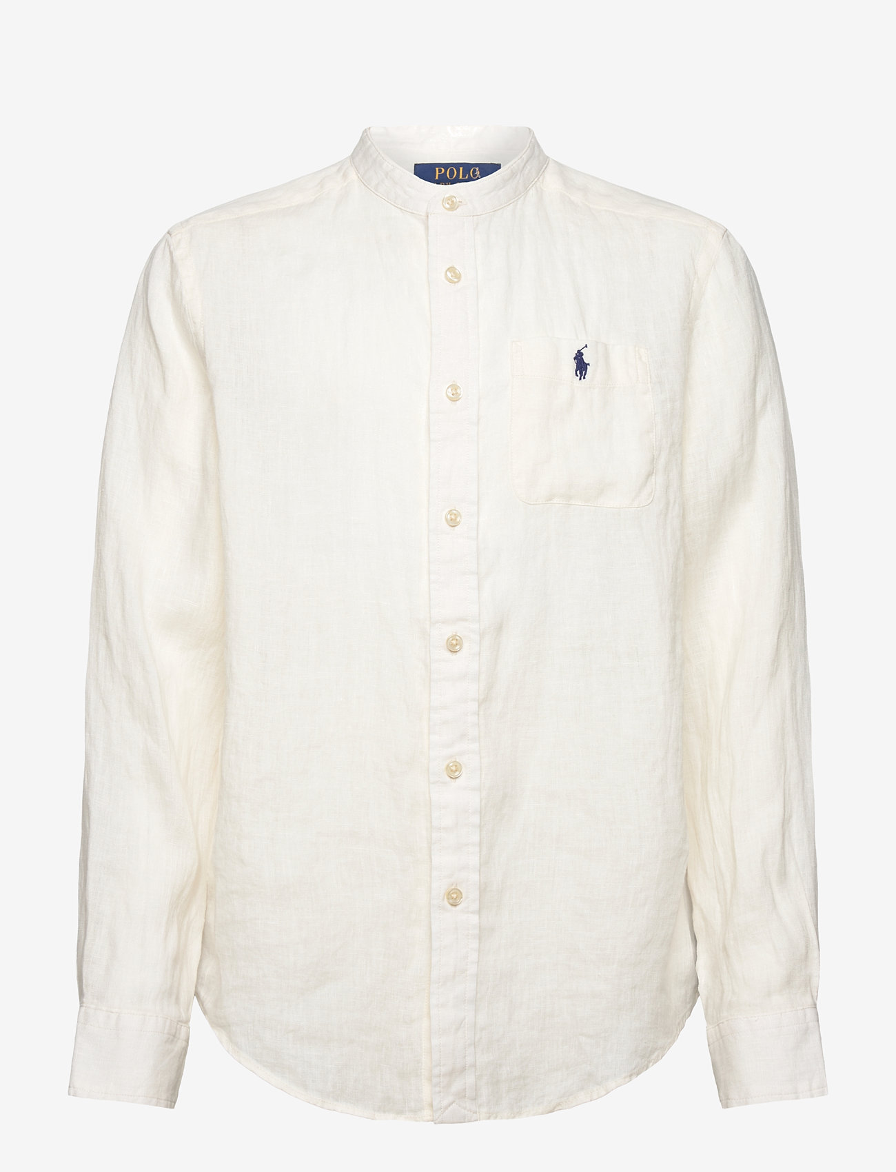 Ralph Lauren Kids - Linen Shirt - langærmede skjorter - nevis - 0