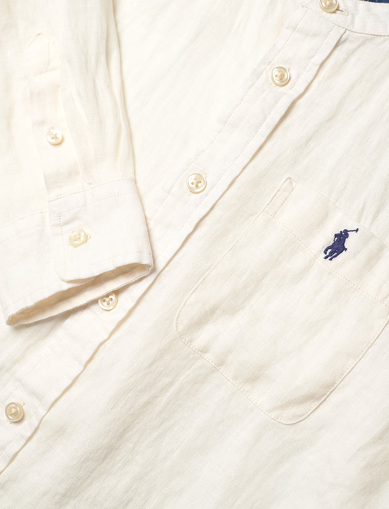 Ralph Lauren Kids - Linen Shirt - langærmede skjorter - nevis - 2