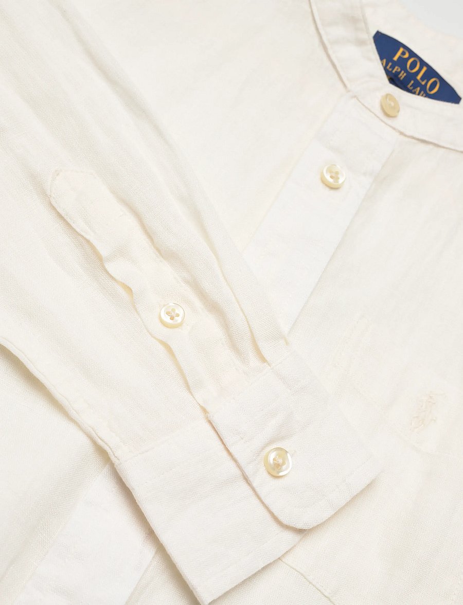 Ralph Lauren Kids - Linen Shirt - langärmlige hemden - nevis/dtm pp - 2
