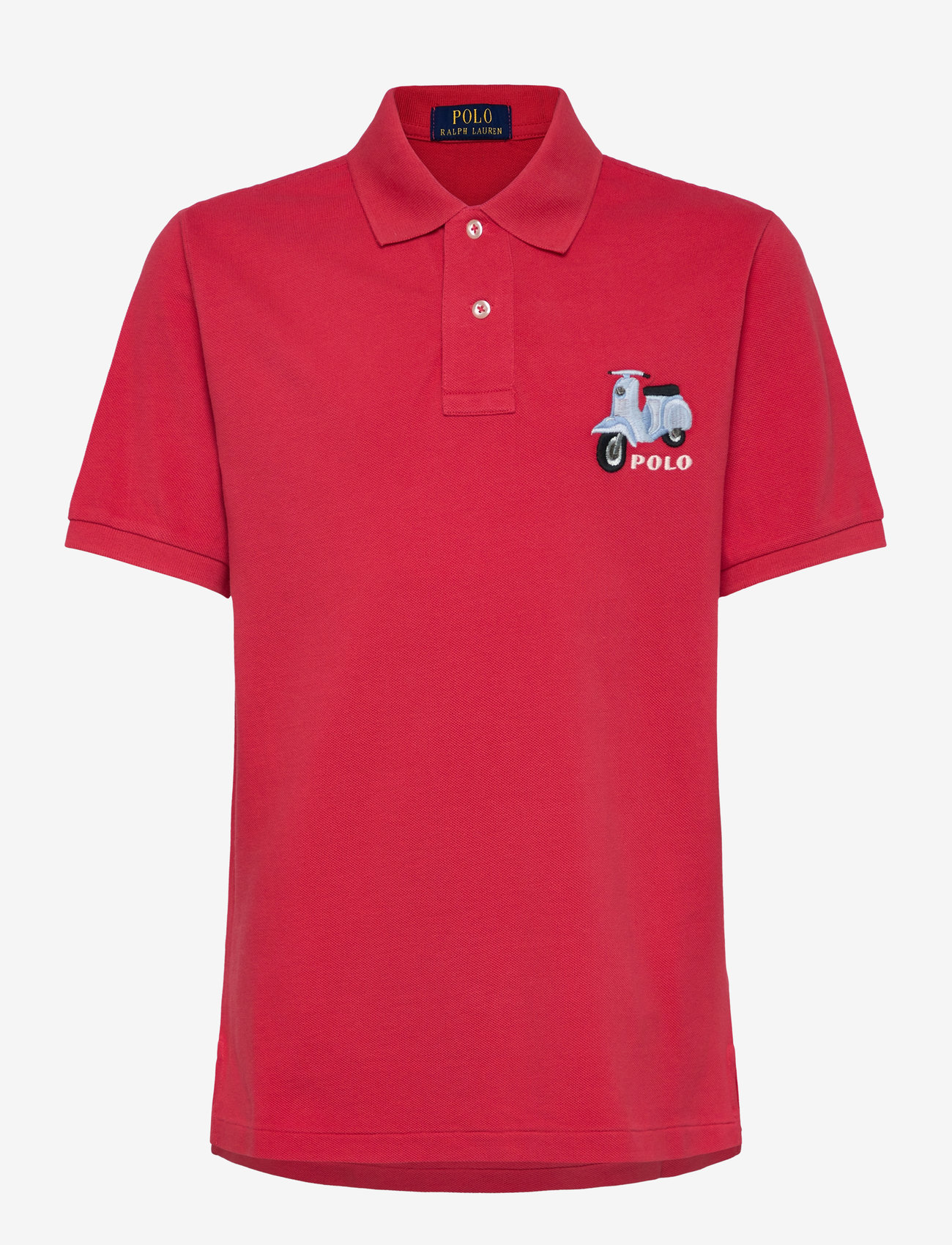 Ralph Lauren Kids Scooter-embroidered Cotton Polo Shirt