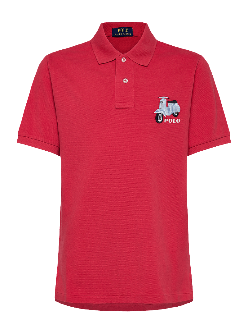 Ralph Lauren Kids Scooter-embroidered Cotton Polo Shirt