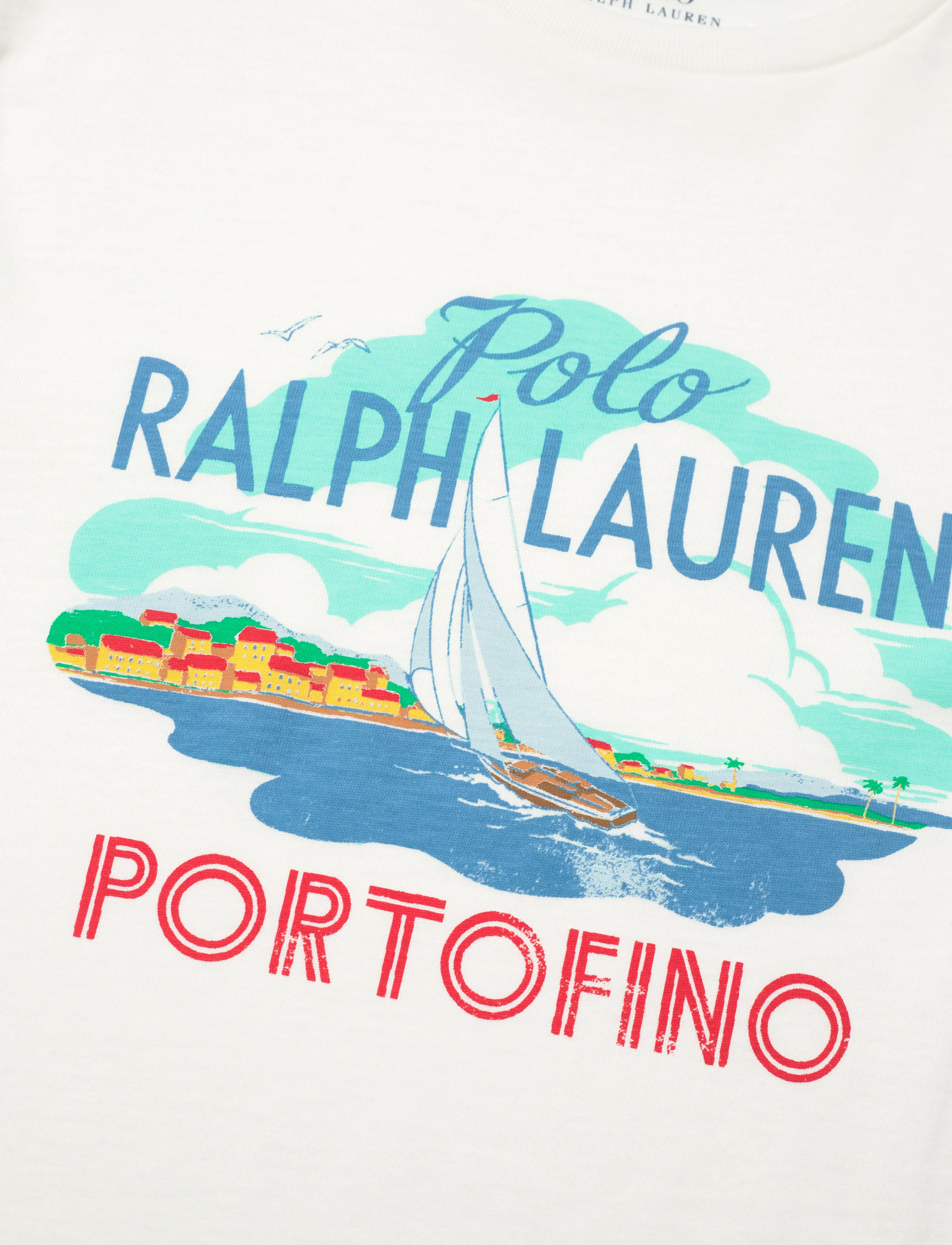 Ralph Lauren Kids - 26/1 JERSEY-SS CN-KN-TSH - deckwash white - 2