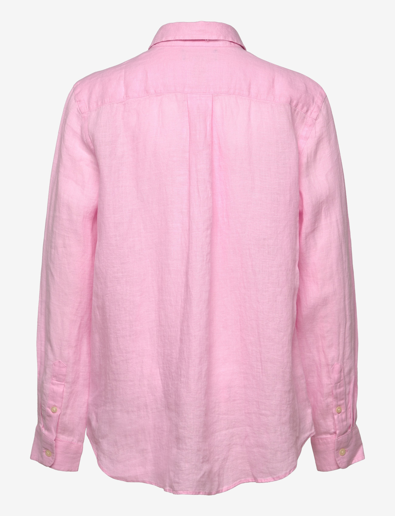 Ralph Lauren Kids - 17/1 PD LINEN V1-CLBDPPC-SI-SPS - langærmede skjorter - carmel pink - 1
