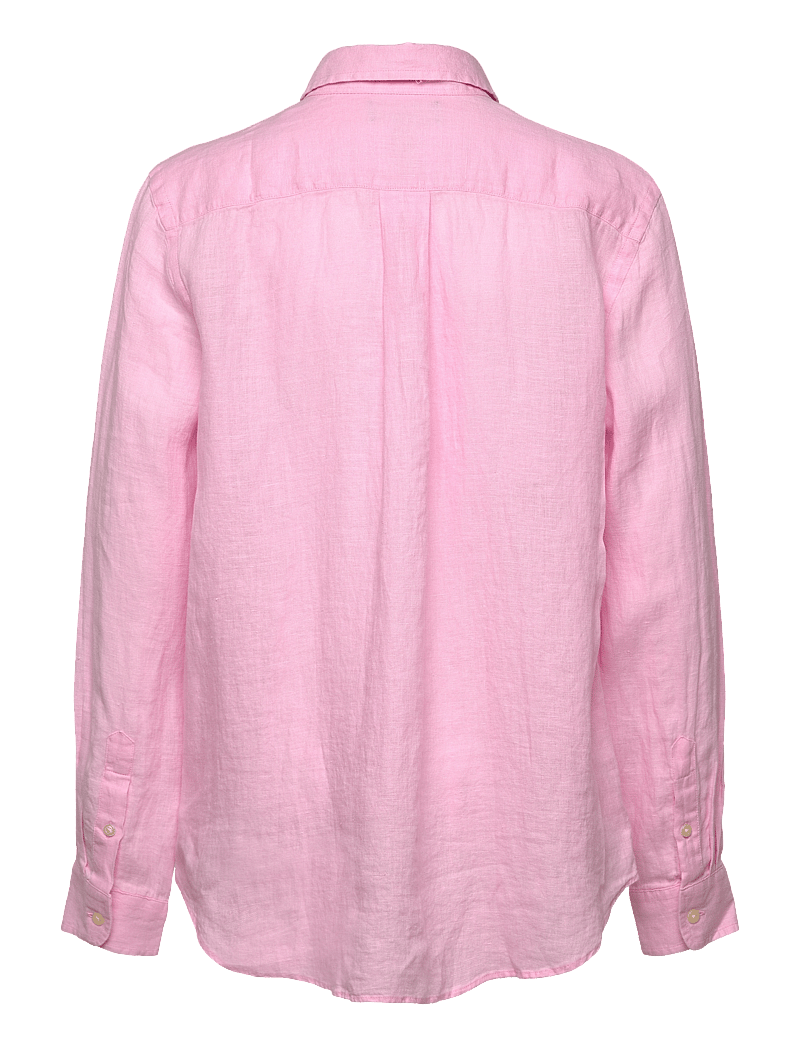Ralph Lauren Kids - 17/1 PD LINEN V1-CLBDPPC-SI-SPS - langærmede skjorter - carmel pink - 1