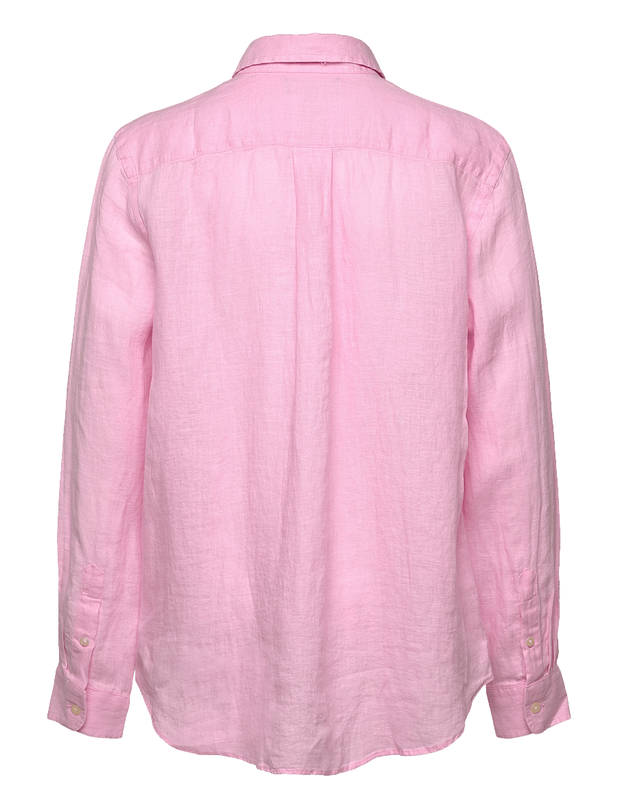 Ralph Lauren Kids - 17/1 PD LINEN V1-CLBDPPC-SI-SPS - chemises à manches longues - carmel pink - 2