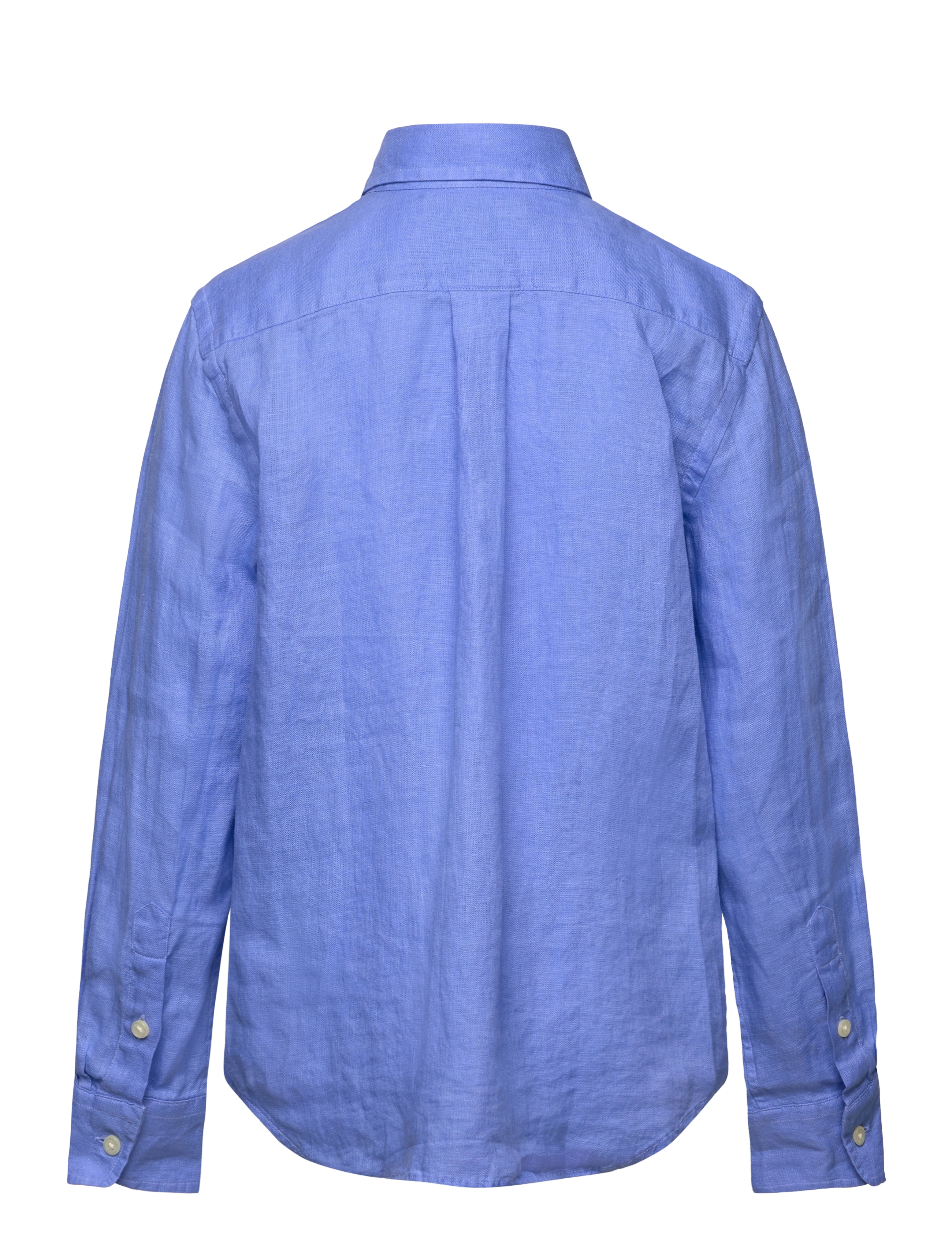 Ralph Lauren Kids - 17/1 PD LINEN V1-CLBDPPC-SI-SPS - langærmede skjorter - harbor island blu - 1