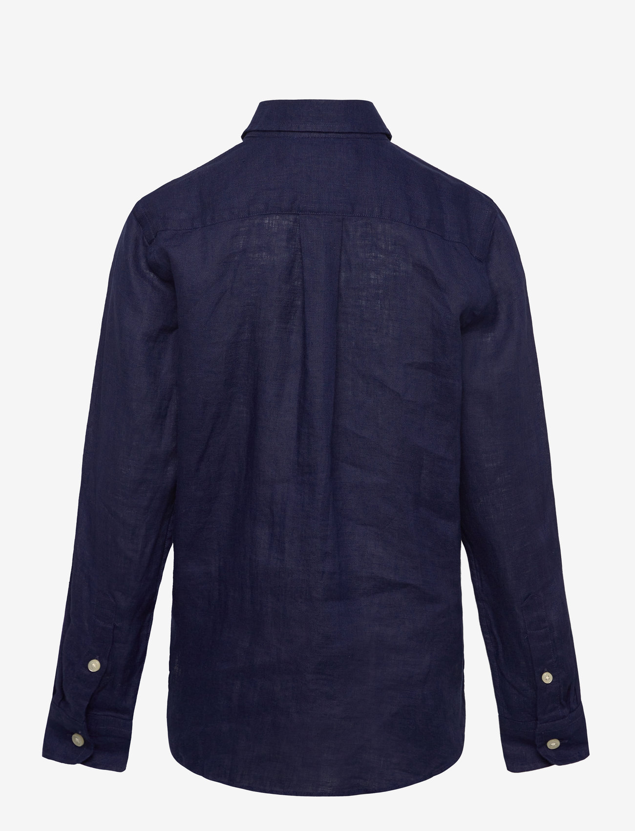 Ralph Lauren Kids - Linen Shirt - långärmade skjortor - newport navy - 1