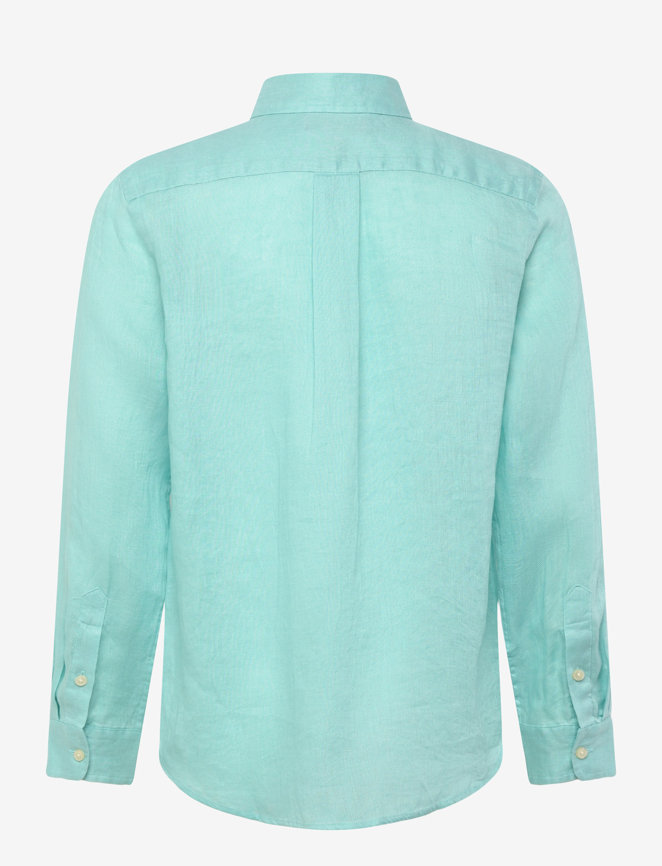 Ralph Lauren Kids - 17/1 PD LINEN V1-CLBDPPC-SI-SPS - langærmede skjorter - parakeet - 1