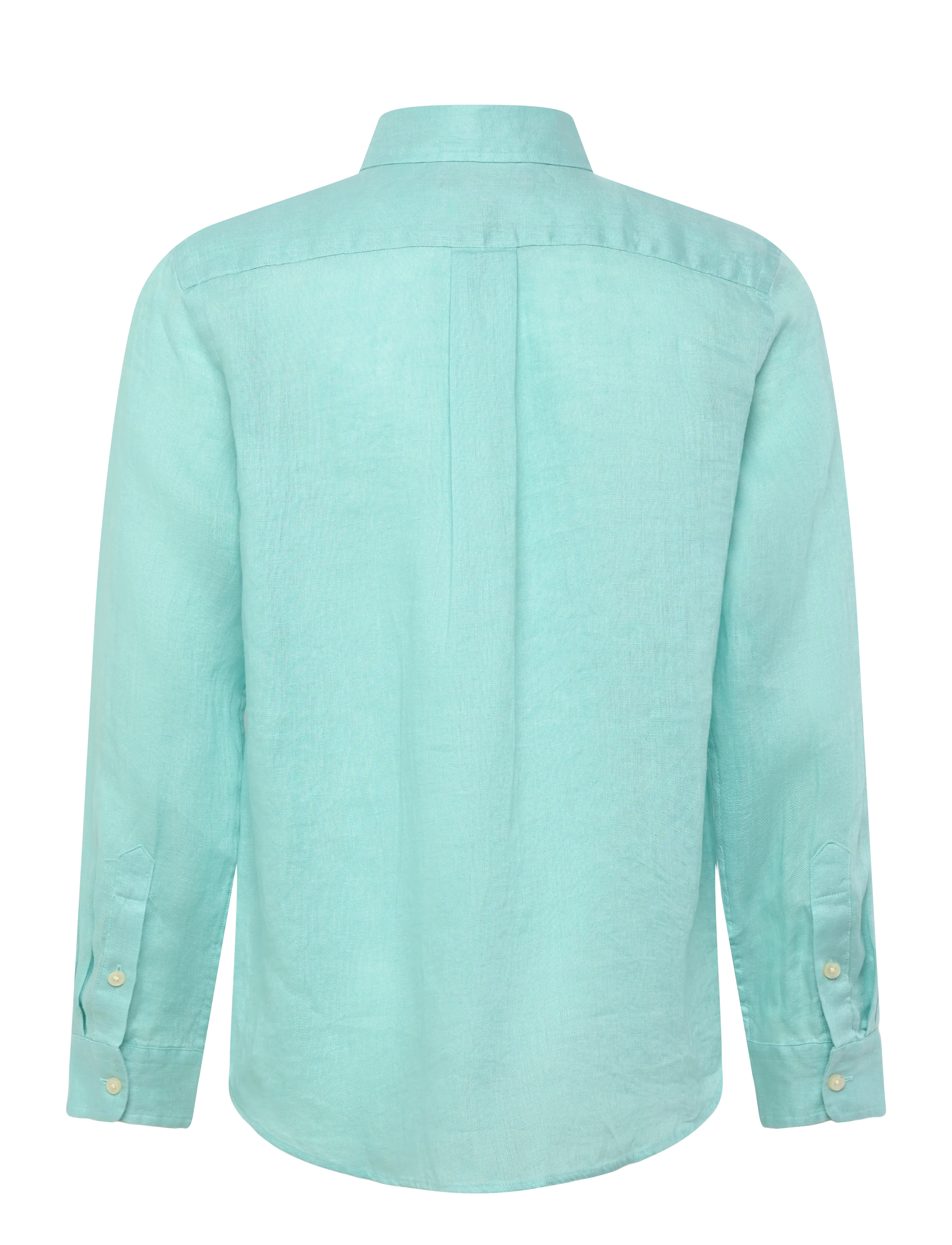 Ralph Lauren Kids - 17/1 PD LINEN V1-CLBDPPC-SI-SPS - langermede skjorter - parakeet - 1