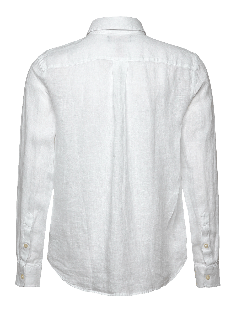Ralph Lauren Kids - 17/1 PD LINEN V1-CLBDPPC-SI-SPS - chemises à manches longues - white - 1