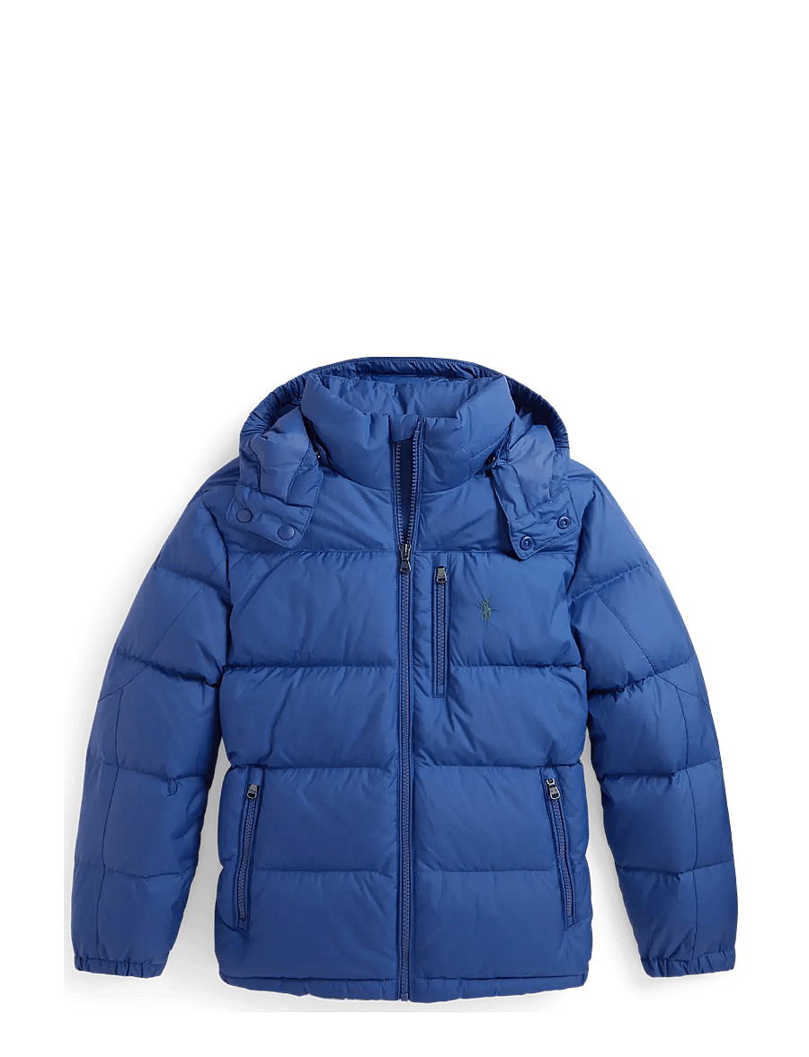 Ralph Lauren Kids - The Gorham Down Hooded Jacket - winterjacke - dusty azure - 0