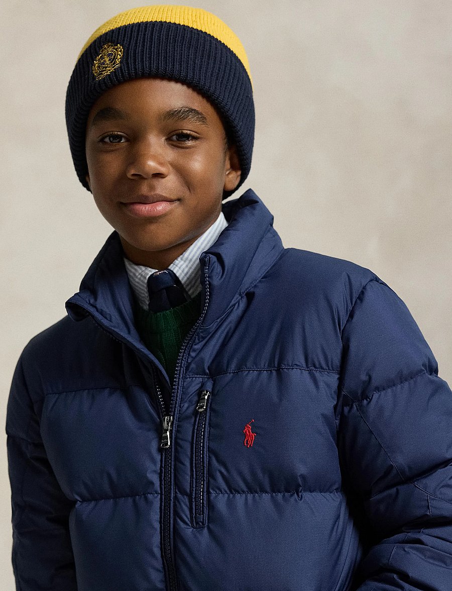 Ralph Lauren Kids - RECYCLED NYLON-DOWN JKT-OW-BOM - talvitakki - newport navy - 2