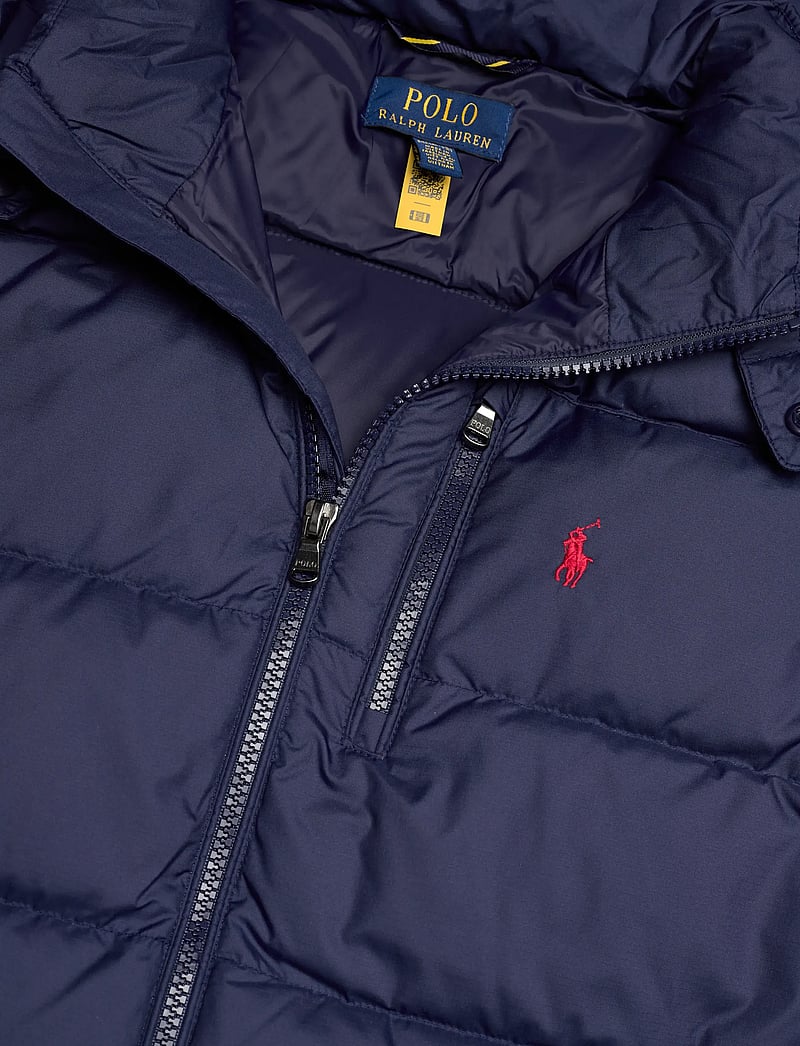 Ralph Lauren Kids - Ripstop Down Hooded Jacket - talvejope - newport navy - 2