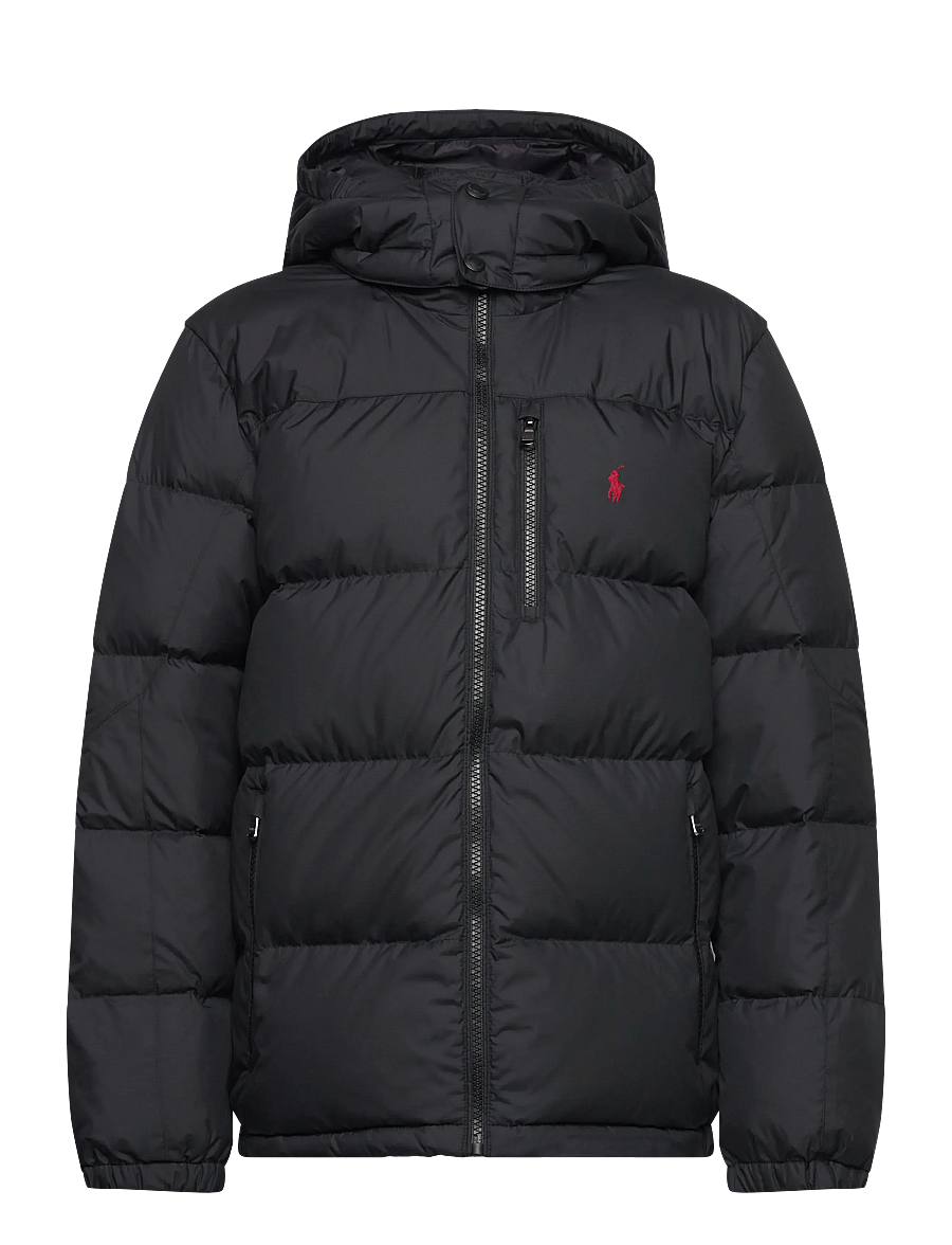 Ralph Lauren Kids - RECYCLED NYLON-DOWN JKT-OW-BOM - vetrarjakkar - polo black - 0