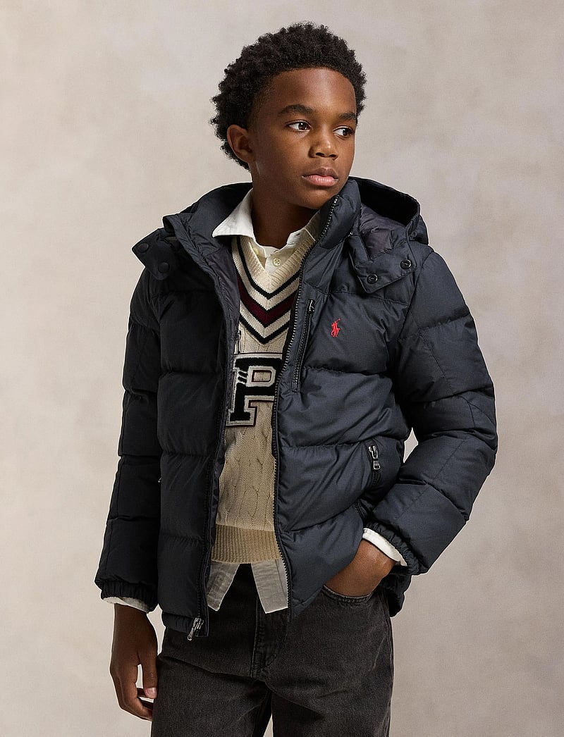 Ralph Lauren Kids - RECYCLED NYLON-DOWN JKT-OW-BOM - winterjacke - polo black - 3